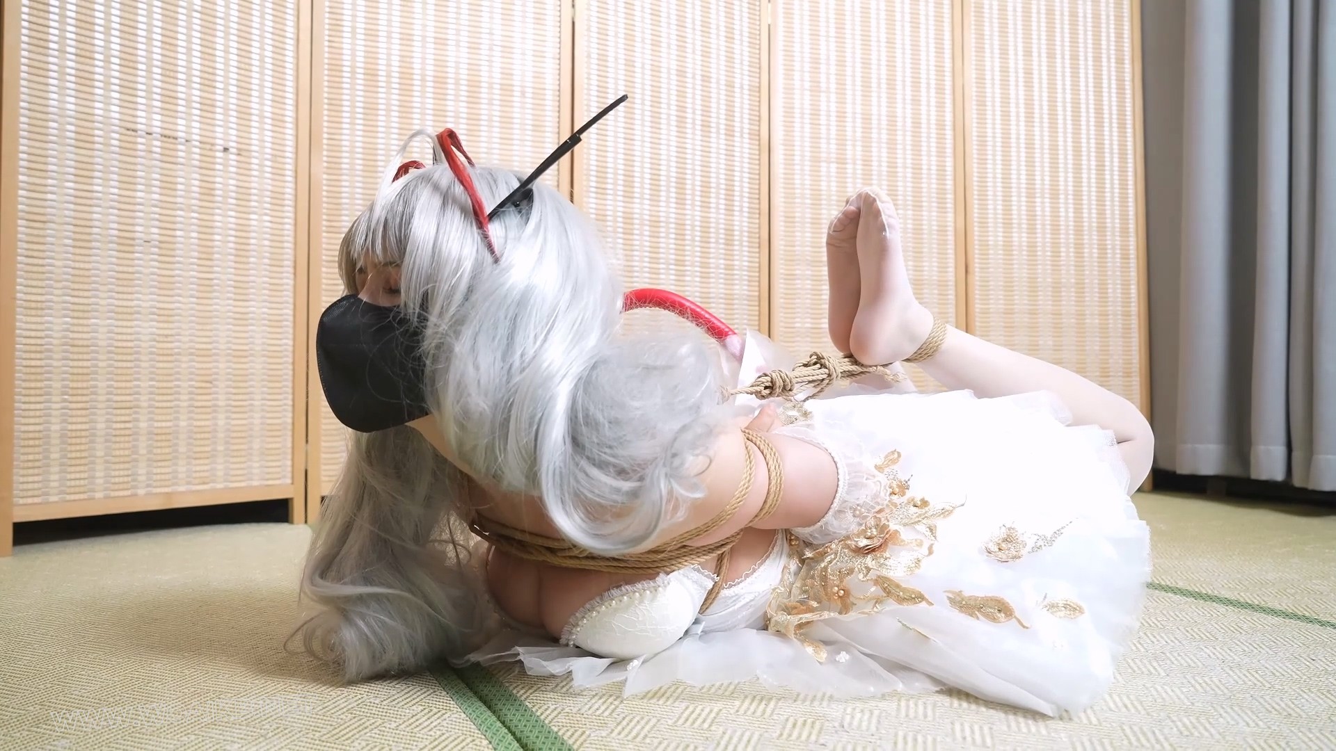 小0-cos明日方舟w芭蕾服，绝美！ 预览图