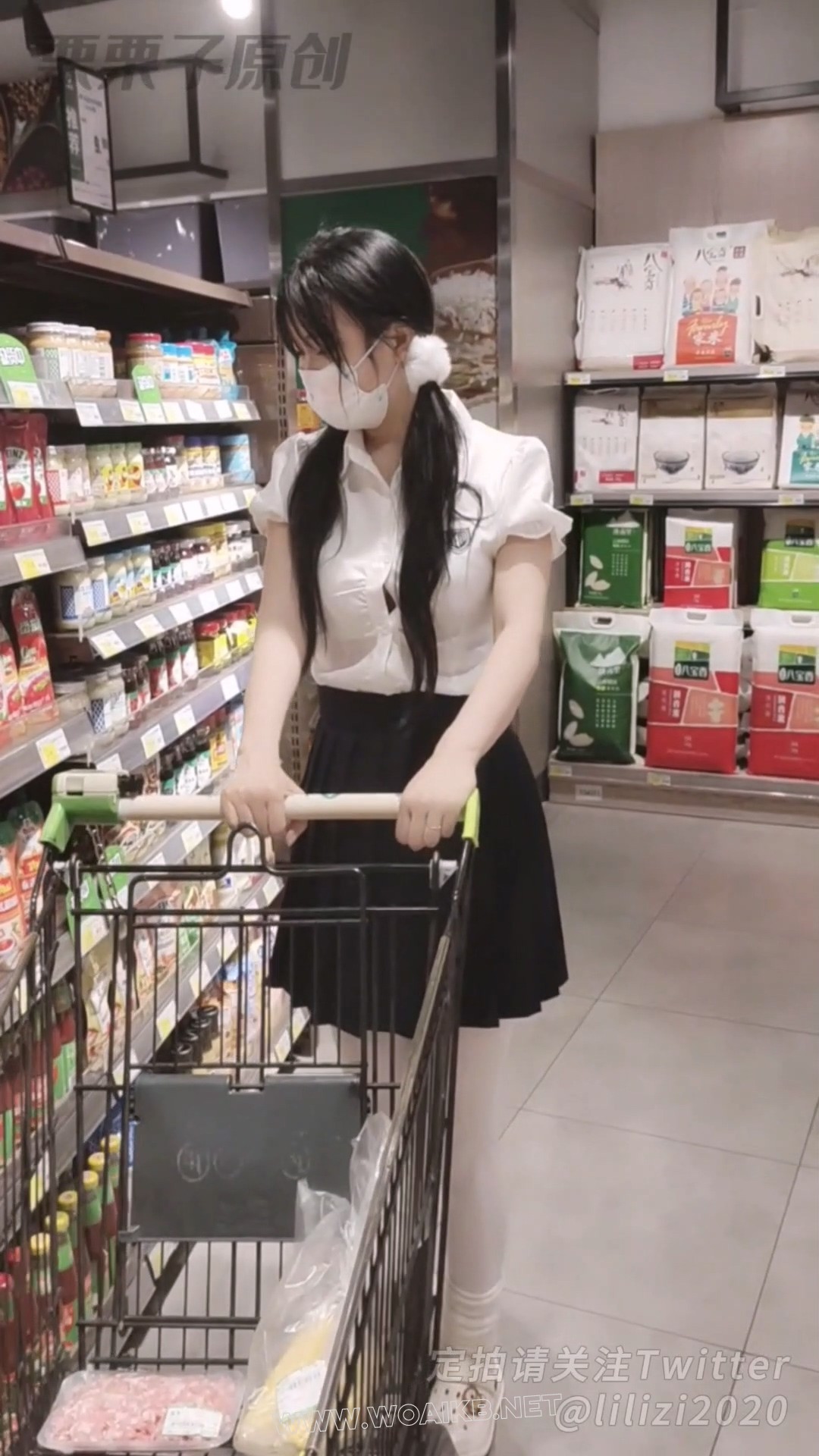 《沦为玩具的双马尾小M 06》 户外调教、羞耻调教、户外强高、超市强高、小公园失禁 预览图