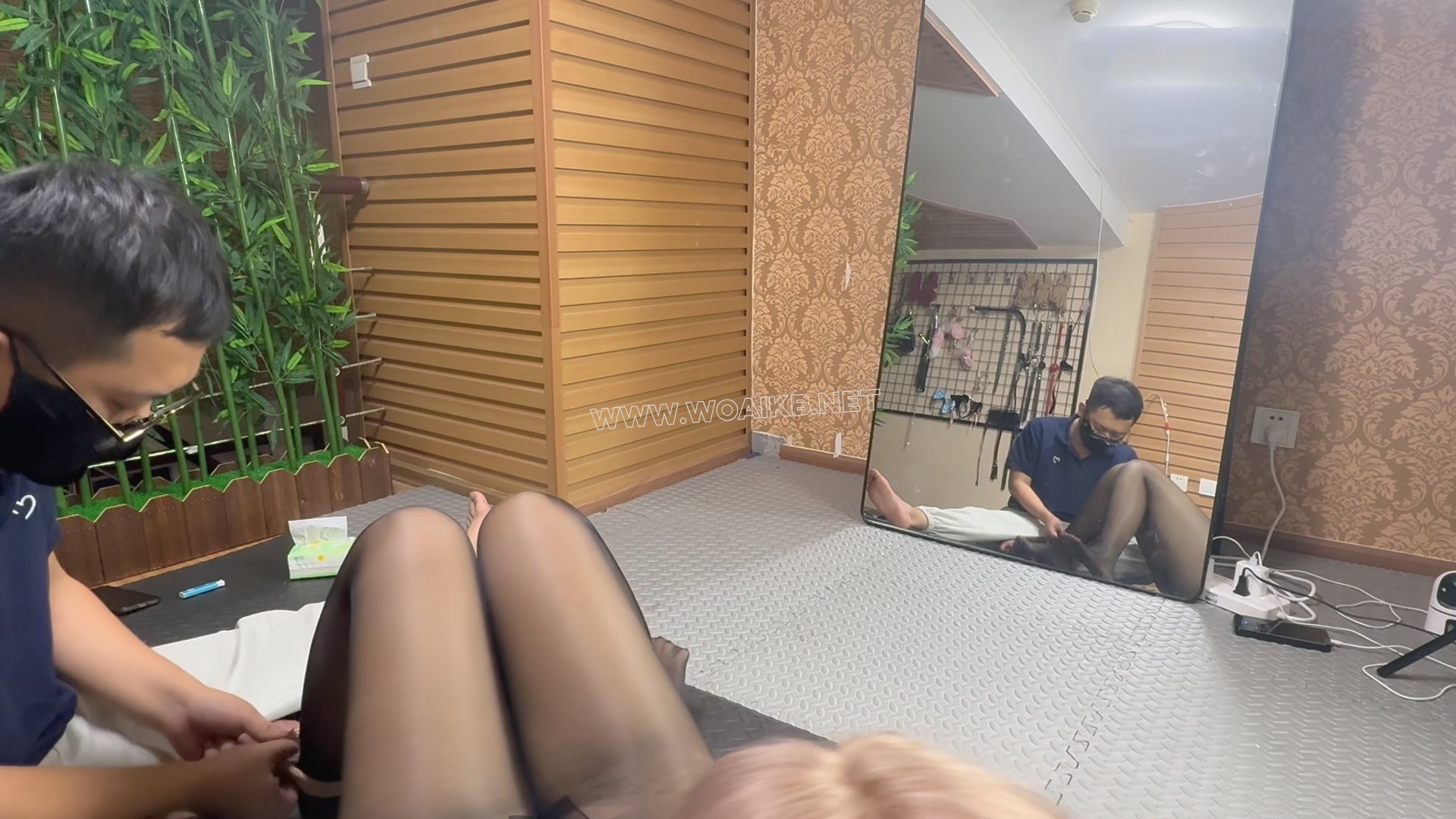 小美复刻动漫紧缚姿势挣扎调教口水直流震动JK黑丝 带捆绑过程 预览图