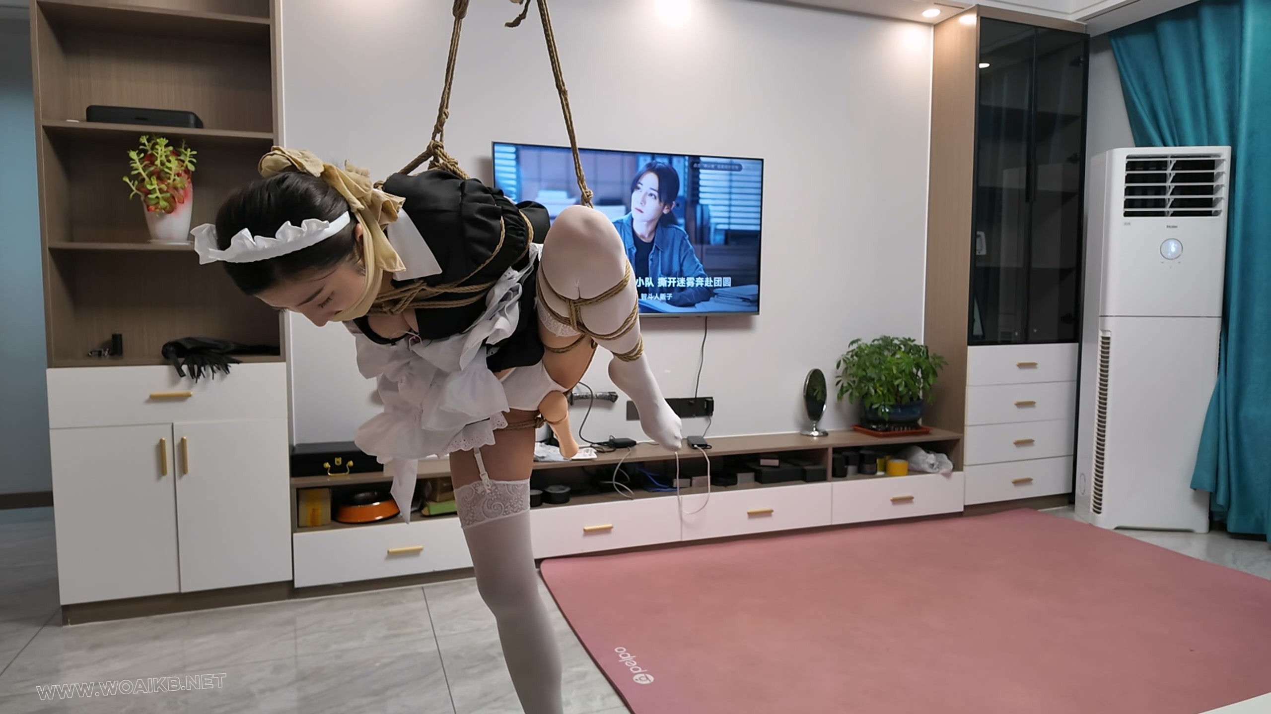 绑架人妻之白丝女仆三 预览图