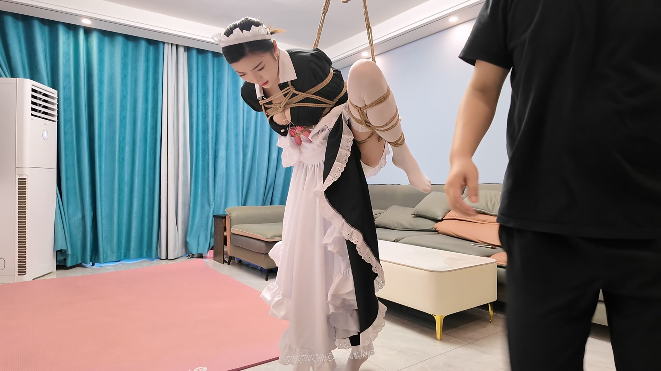 绑架人妻之白丝女仆三 预览图