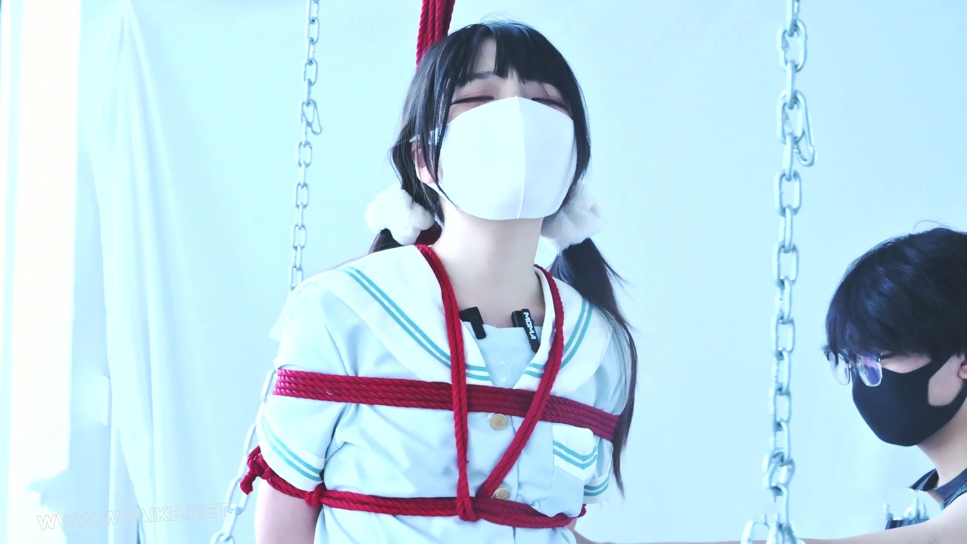 木马少女 清纯JK少女误入木马地狱 ，JK 白丝 电动木马 极限折磨 高潮失禁 预览图