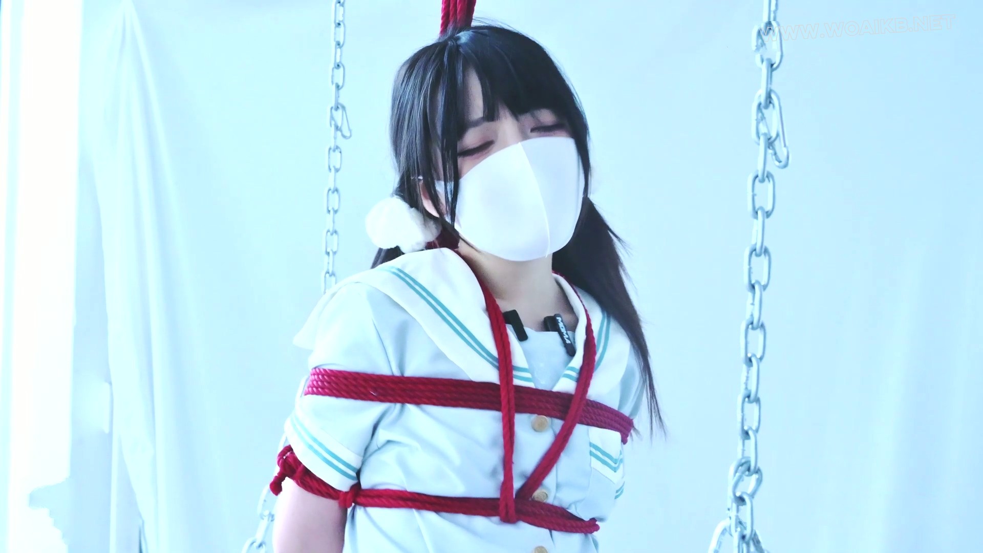 木马少女 清纯JK少女误入木马地狱 ，JK 白丝 电动木马 极限折磨 高潮失禁 预览图