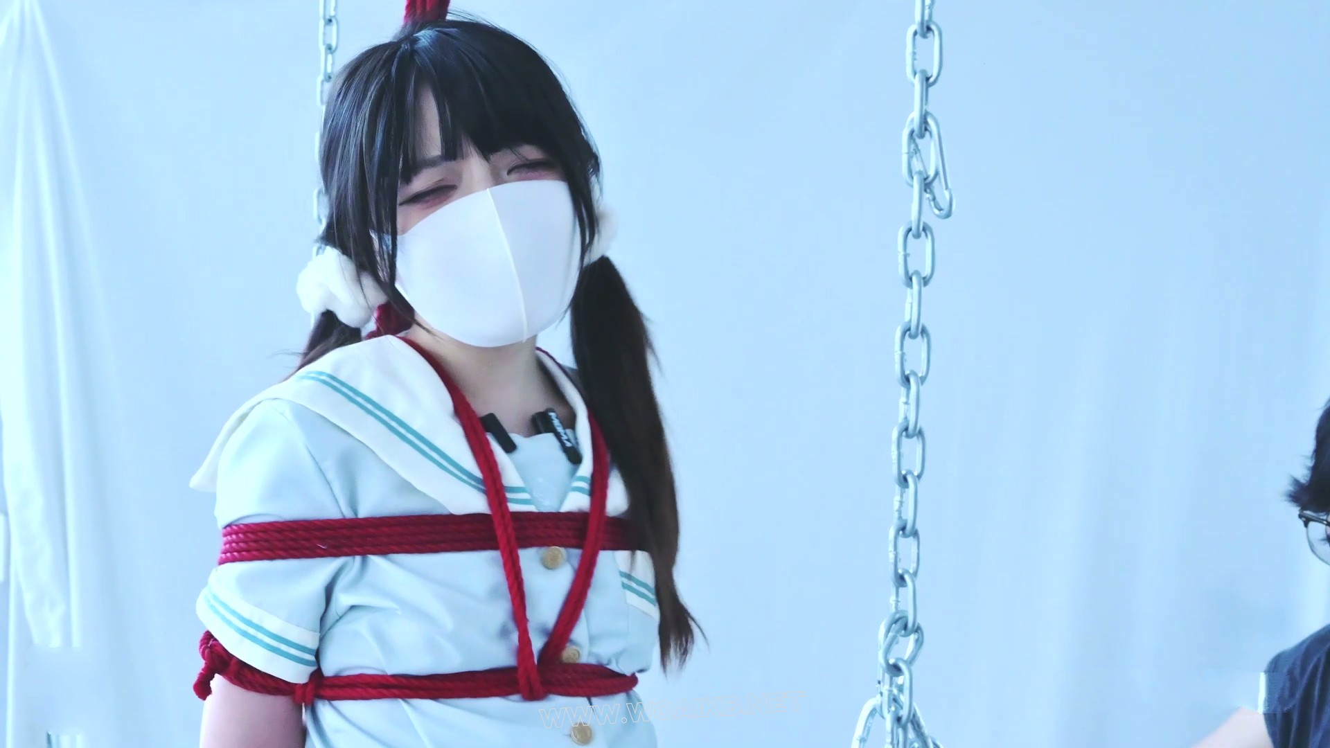 木马少女 清纯JK少女误入木马地狱 ，JK 白丝 电动木马 极限折磨 高潮失禁 预览图