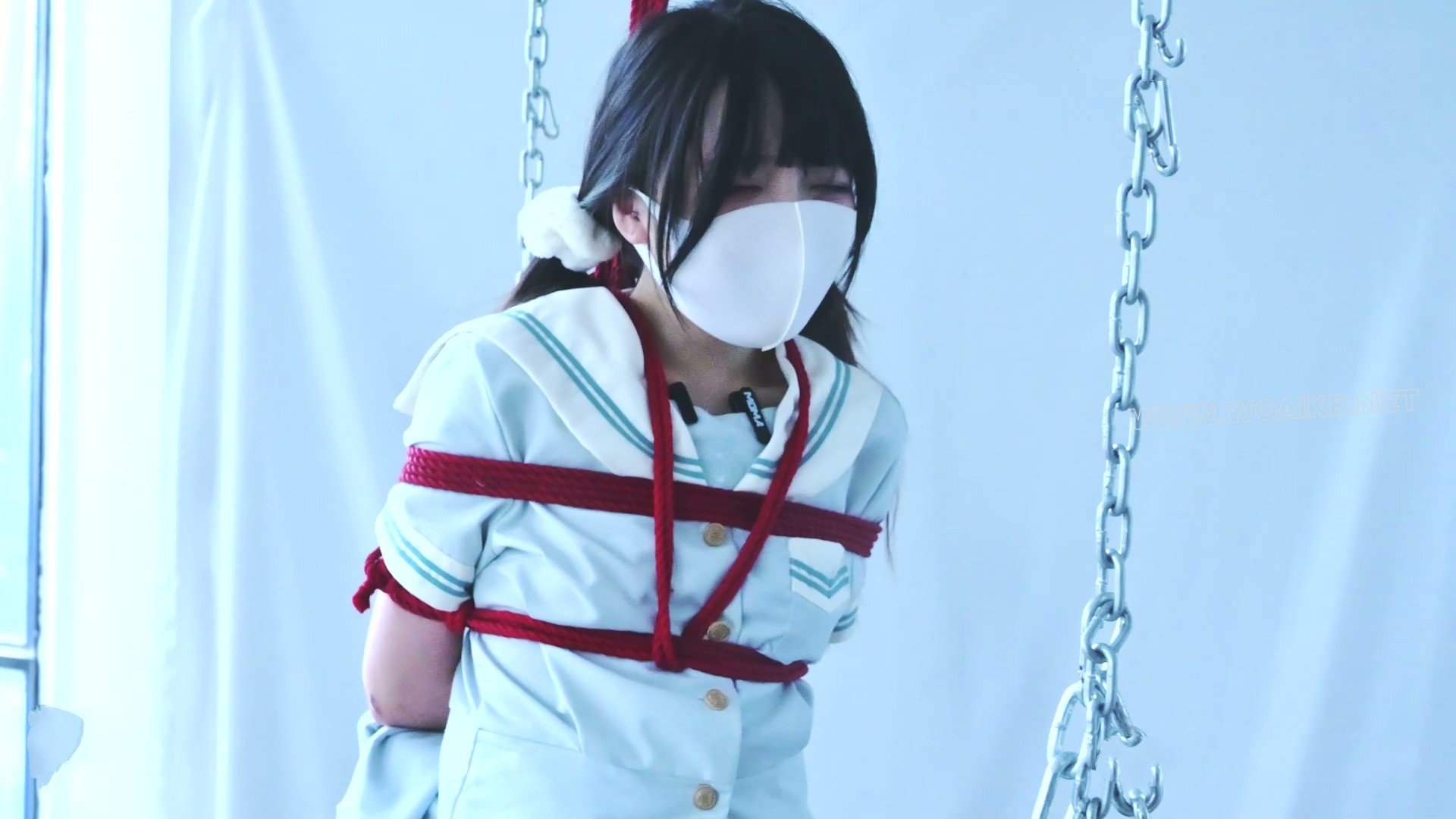 木马少女 清纯JK少女误入木马地狱 ，JK 白丝 电动木马 极限折磨 高潮失禁 预览图