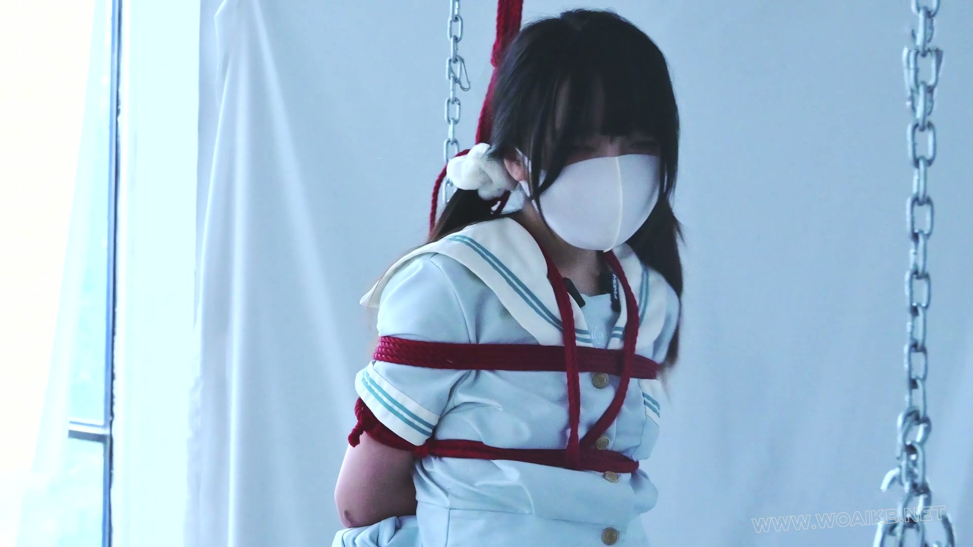 木马少女 清纯JK少女误入木马地狱 ，JK 白丝 电动木马 极限折磨 高潮失禁 预览图