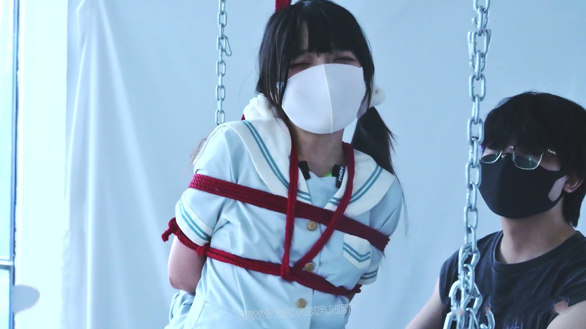 木马少女 清纯JK少女误入木马地狱 ，JK 白丝 电动木马 极限折磨 高潮失禁 预览图