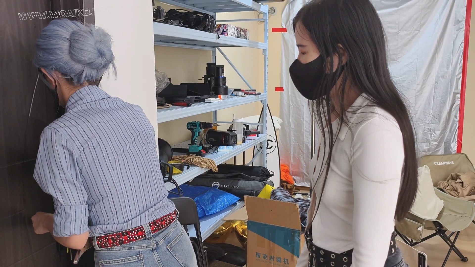 【妙妙被表哥调教的秘密 竟然被同班同学意外发现】双人大字捆绑 紧缚 吊绑 皮带抽 预览图