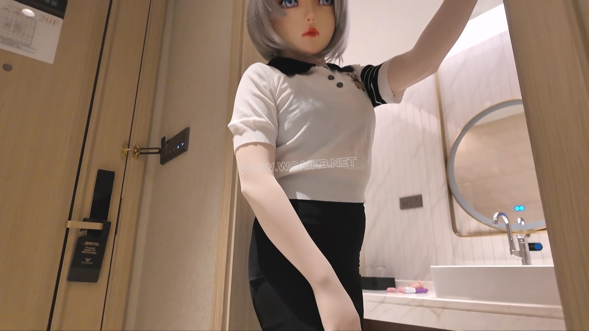 可爱的女生是个kig爱好者—–kigurumi+zentai+丝袜+ZW+肉棒座入+高朝喘息 封面图