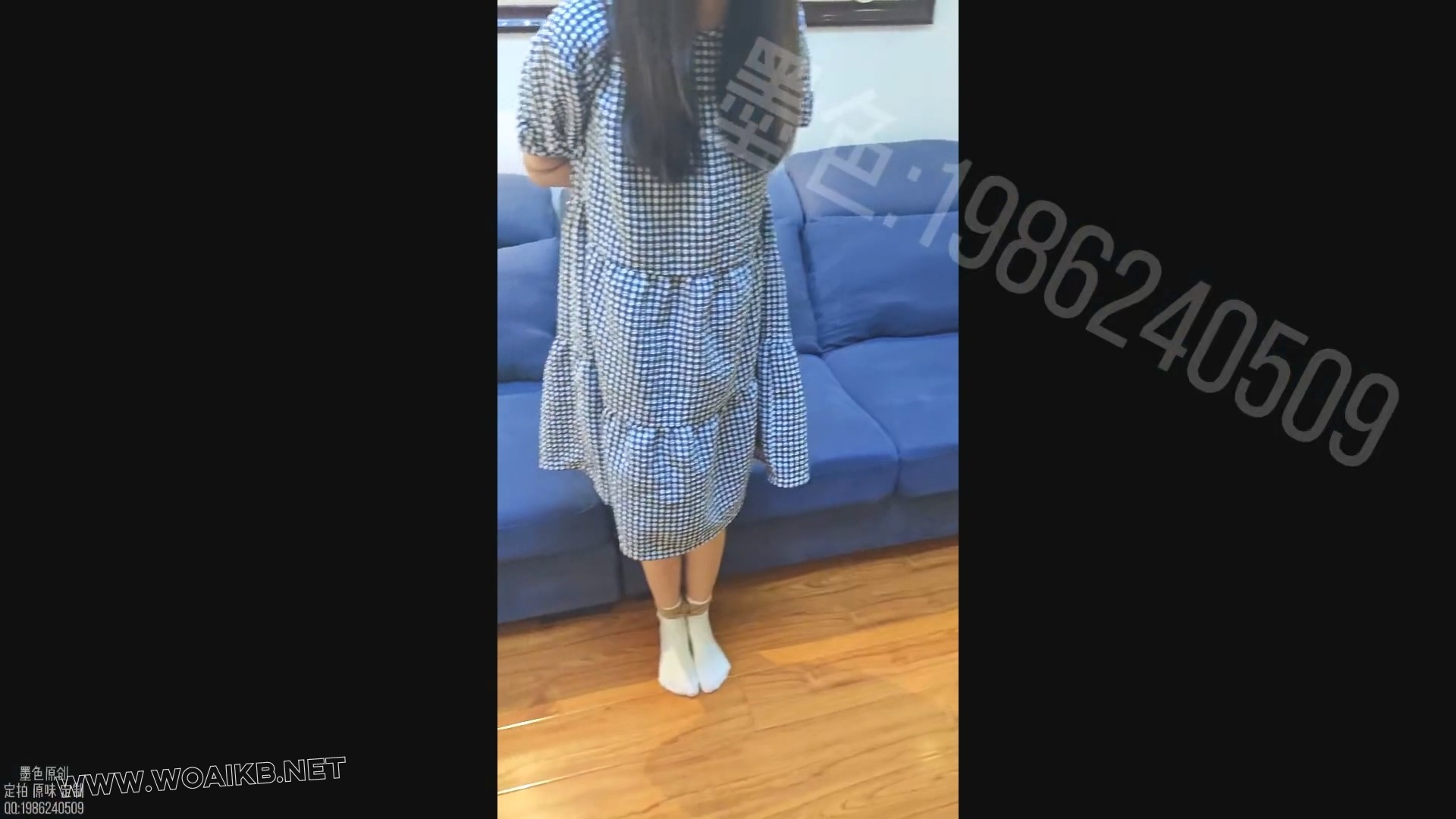 周周连衣裙白袜tk采访 预览图