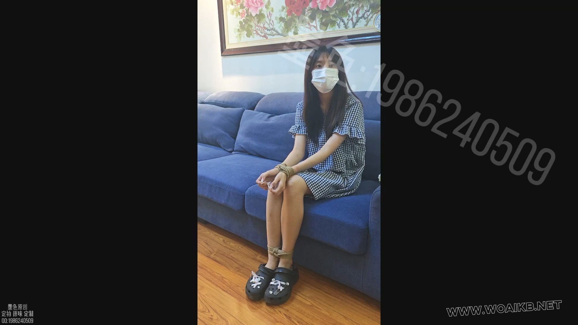 周周连衣裙白袜tk采访 预览图