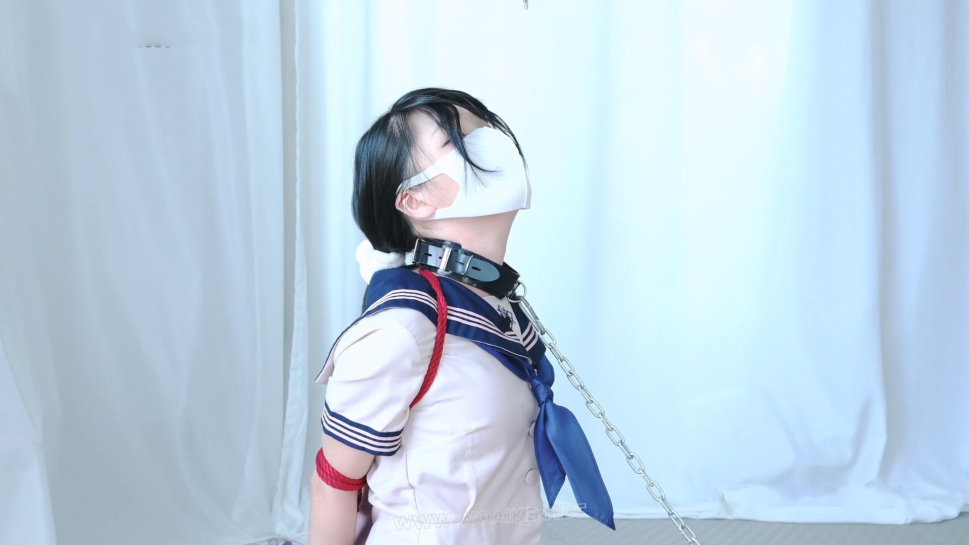 清纯JK少女的逃脱挑战 新模试镜 极限逃脱挑战 直臂缚 墙高 sp 仙女棒 预览图