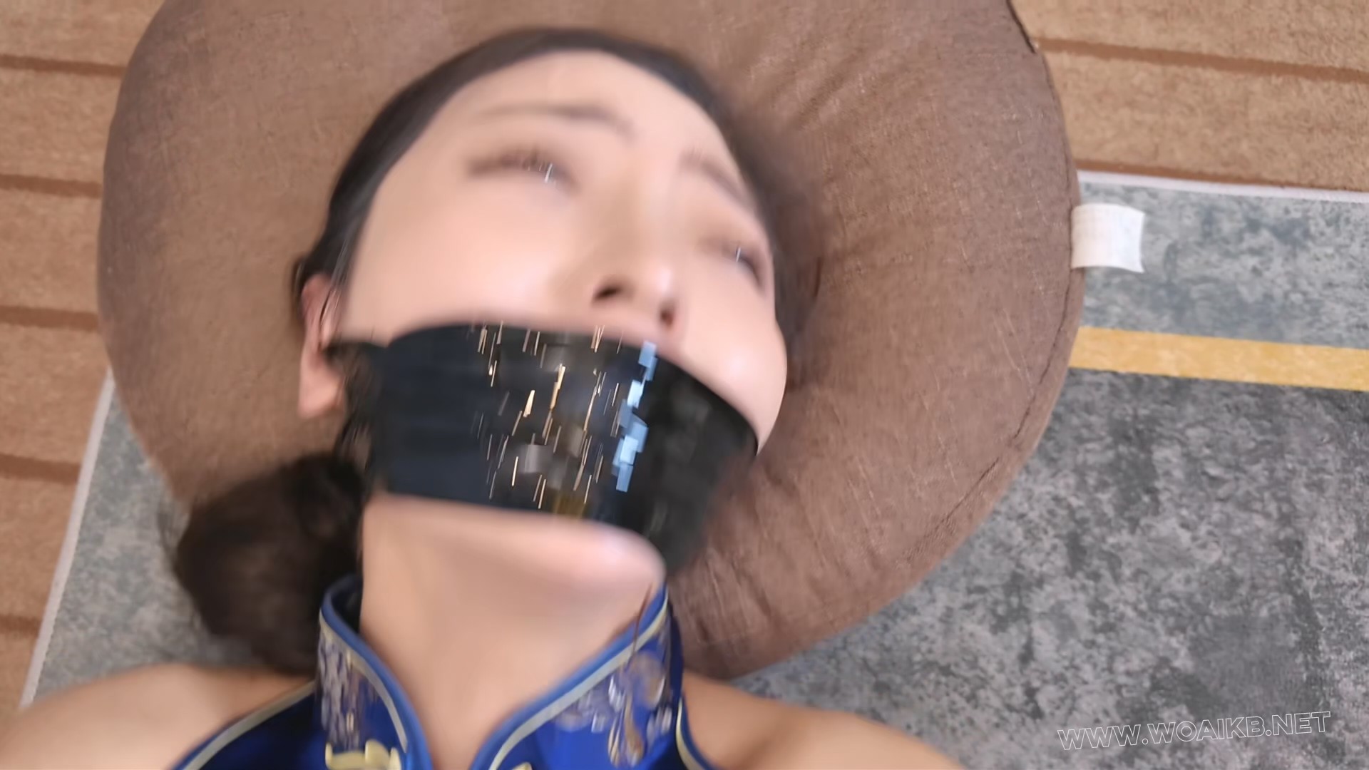 定拍绑架之佳佳蓝旗袍 预览图