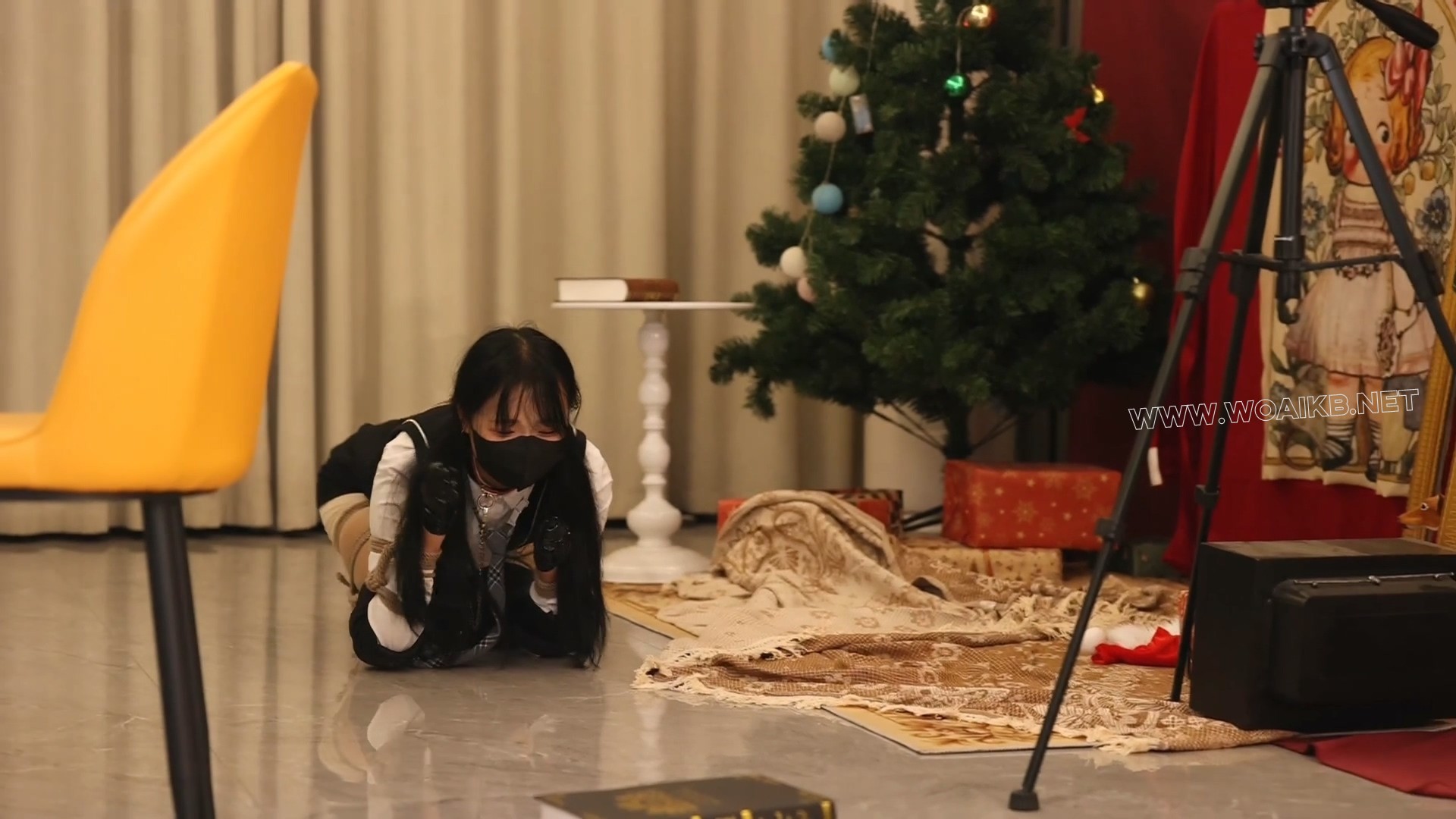 双马尾精致少女北北的犬缚调教，少女犬奴听从主人的指令。 预览图