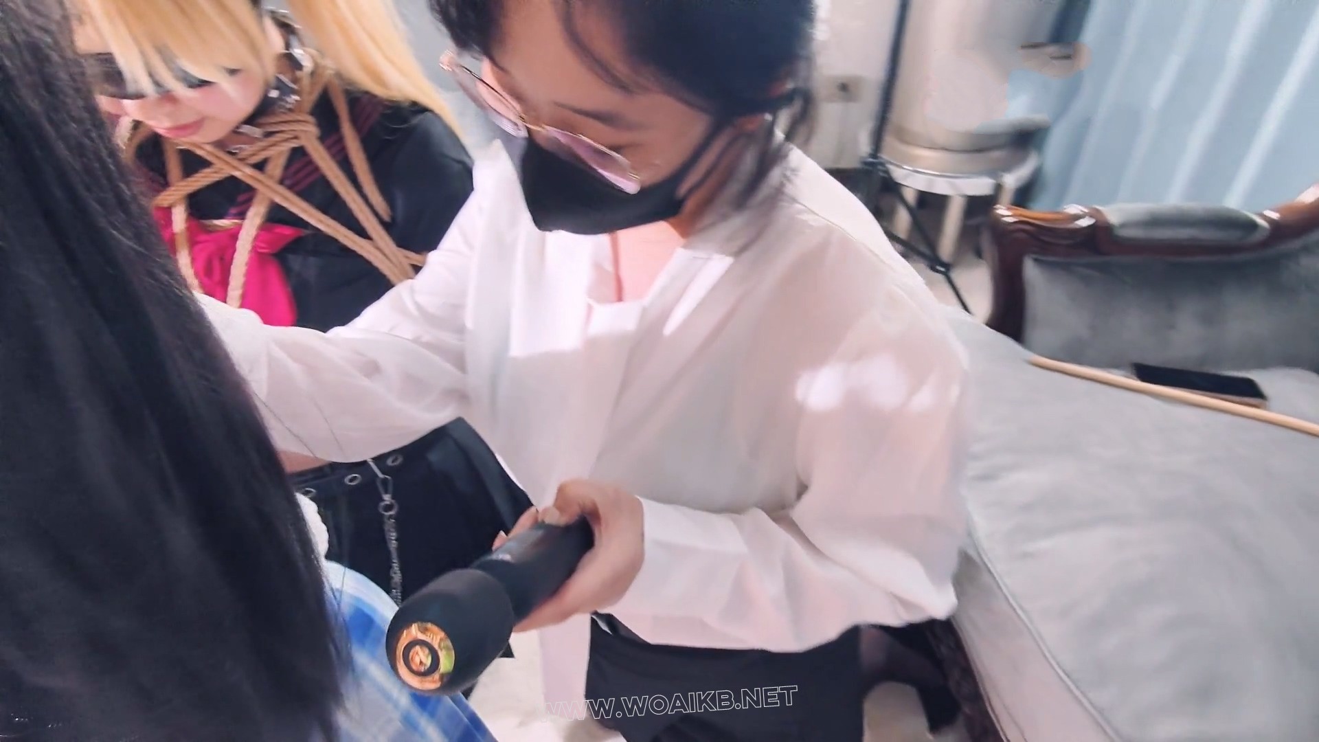 【双女M跪求CC女主调教】【两人被扇耳光 被逼迫认主】妙妙X咲希XCC 三女首次联动！... 预览图