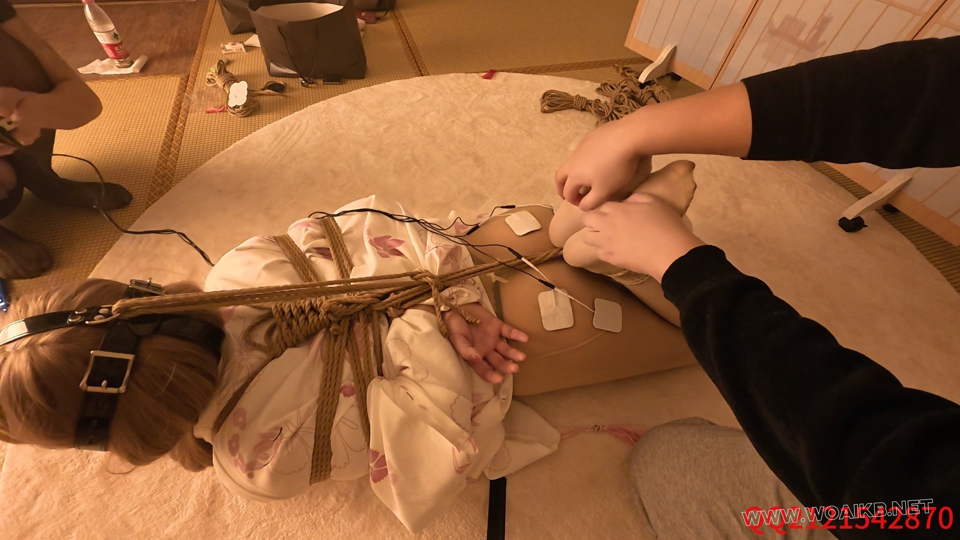 小美和服女神体验多种紧缚强制抬头郊狼电击耳光 预览图
