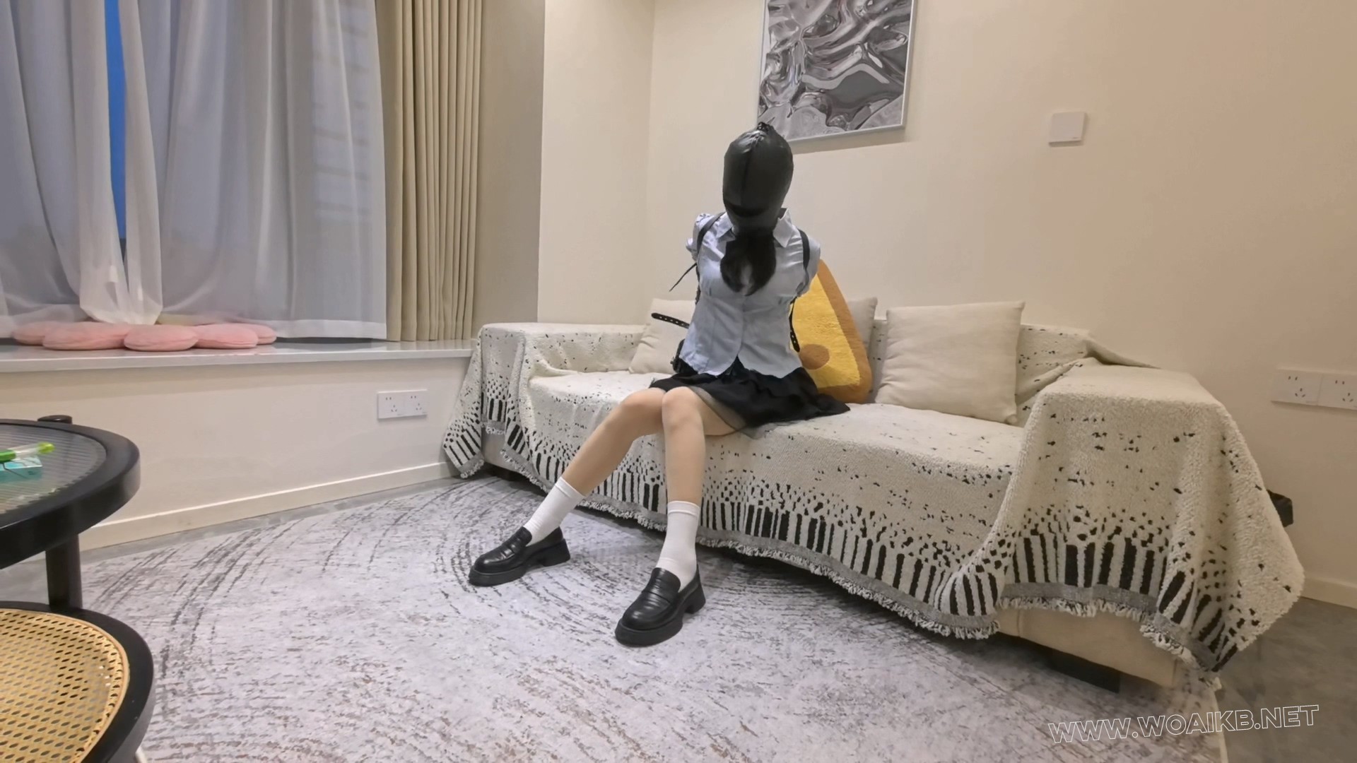 肉丝白袜小皮鞋 鼻勾口球震动木奉 把绳子固定在股绳阴沟处走绳是一种什么样的体验 ... 预览图