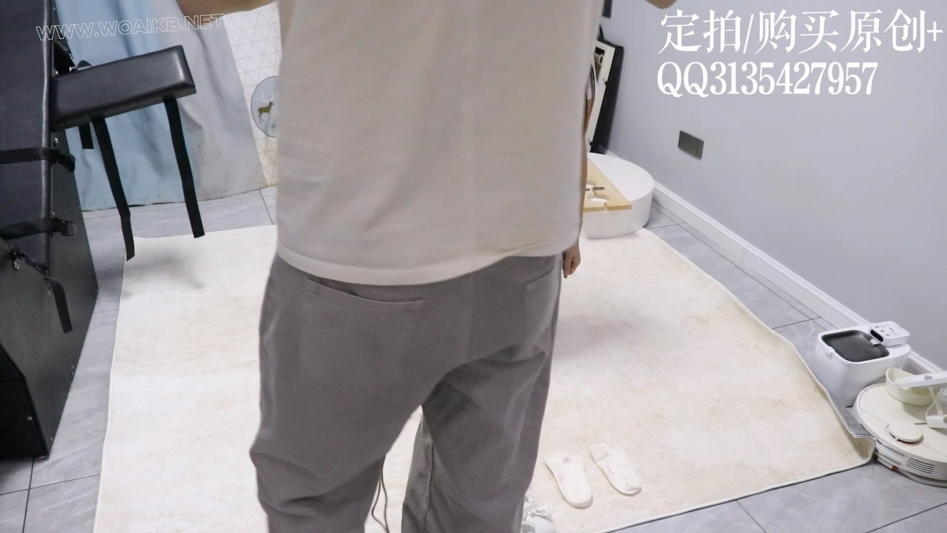 兼职少女试镜记录（下）-最终面试-痛苦极限驷马（两头起）+原味塞嘴堵嘴+强高+抚摸 预览图