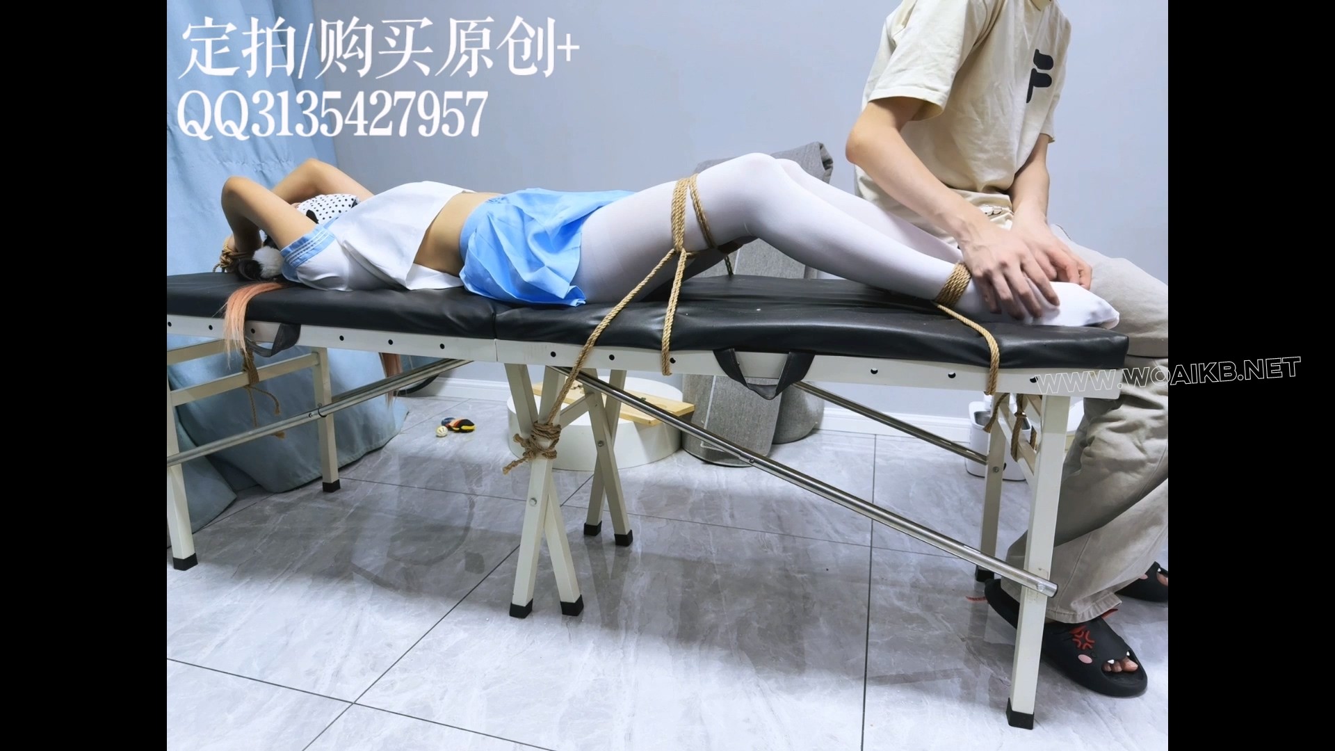 【游戏挑战回】捆绑+口球+8层蒙堵时用裸足打王者solo，输了TK惩罚，一个人头额外奖... 预览图