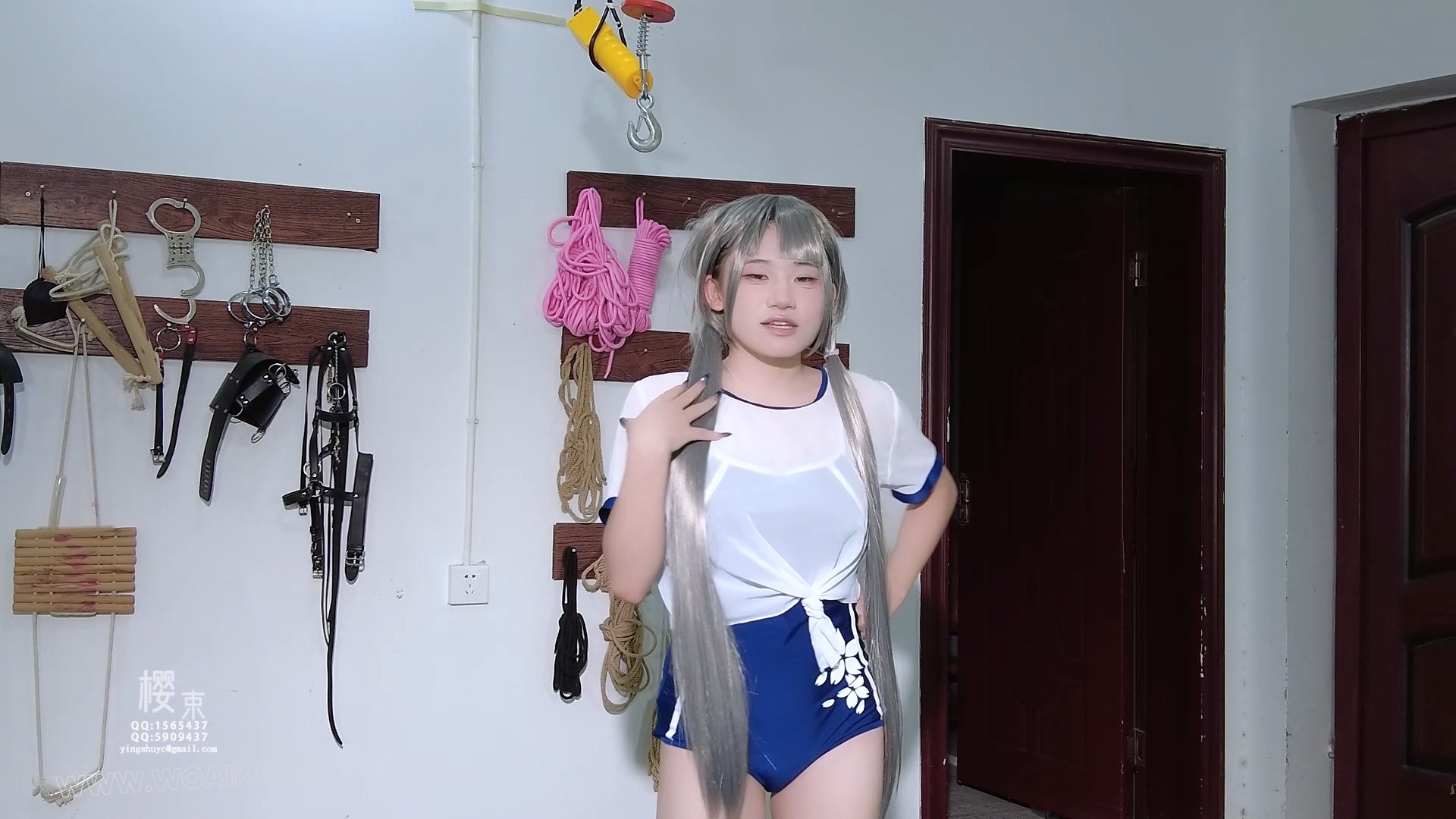 cos游戏“永劫无间”中的胡桃！单脚吊缚狂挠腋下脚心！吸N器强吸棒棒大频率输出强G... 封面图