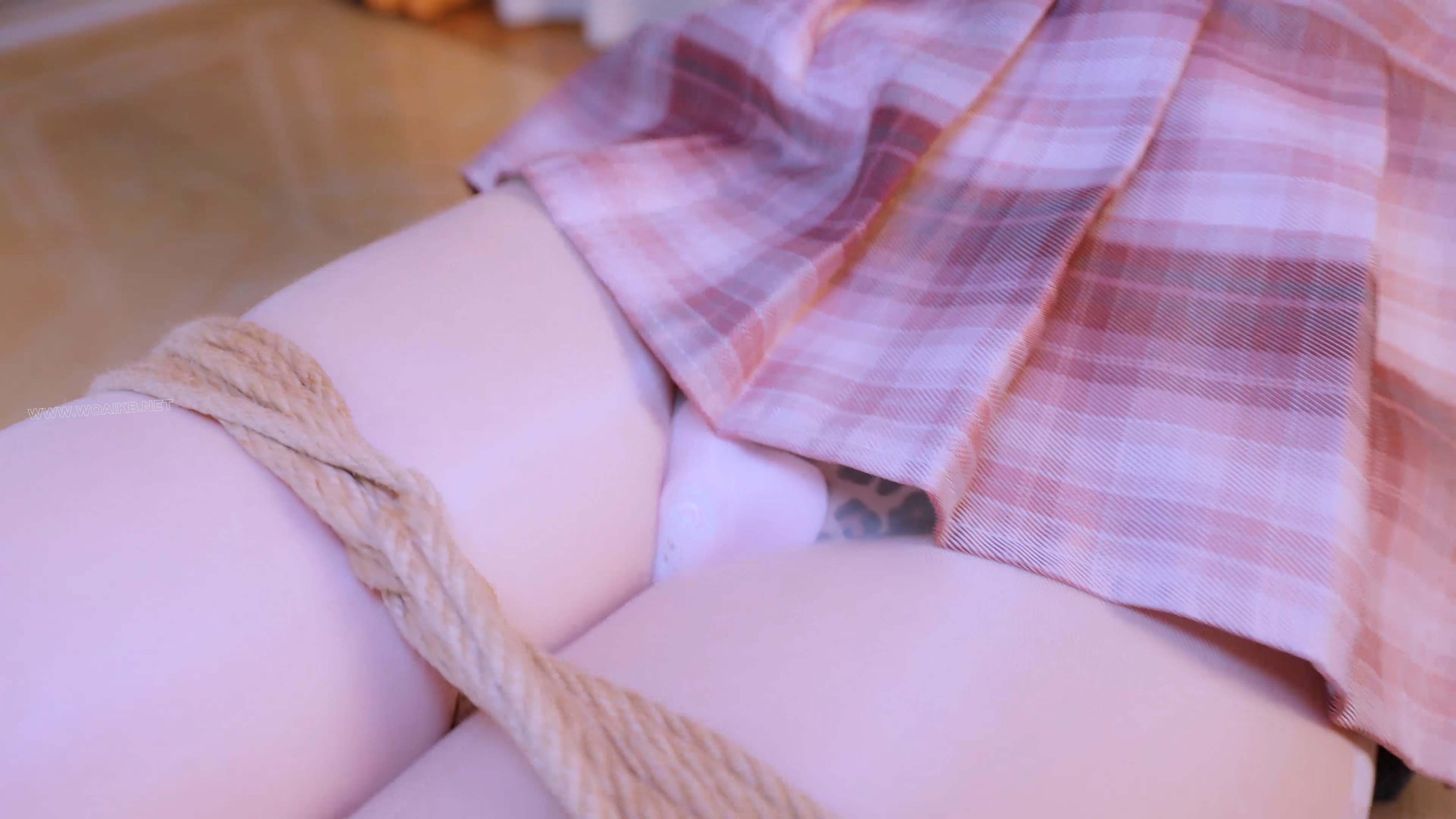 《租赁女友3》JK少女与老师进行的人体模特拍照……暴走模式+水晶假Y侍奉+发光口球... 预览图