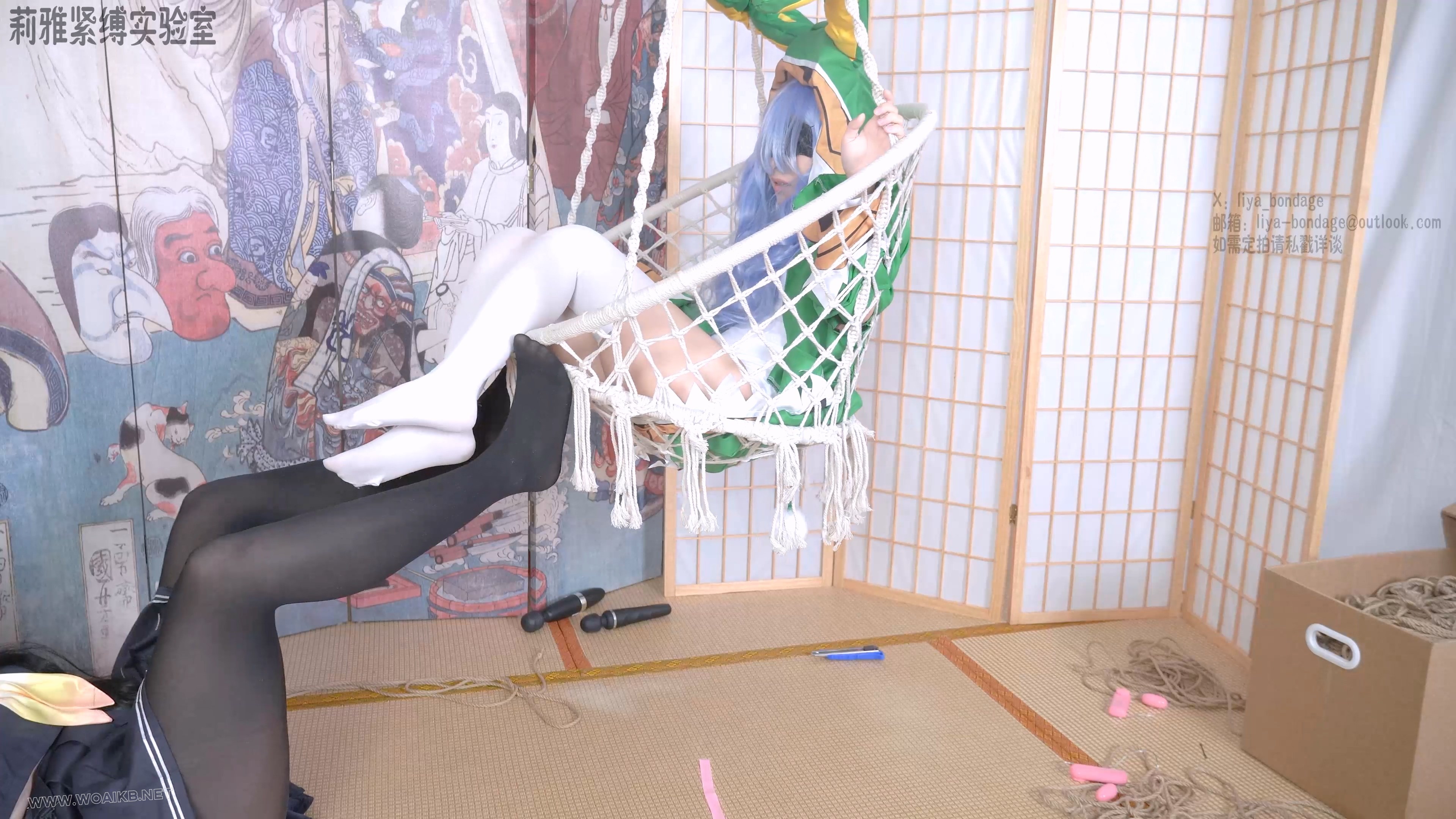 TK合法萝莉四糸乃 TKcosplay白丝舔脚碧蓝航线 预览图