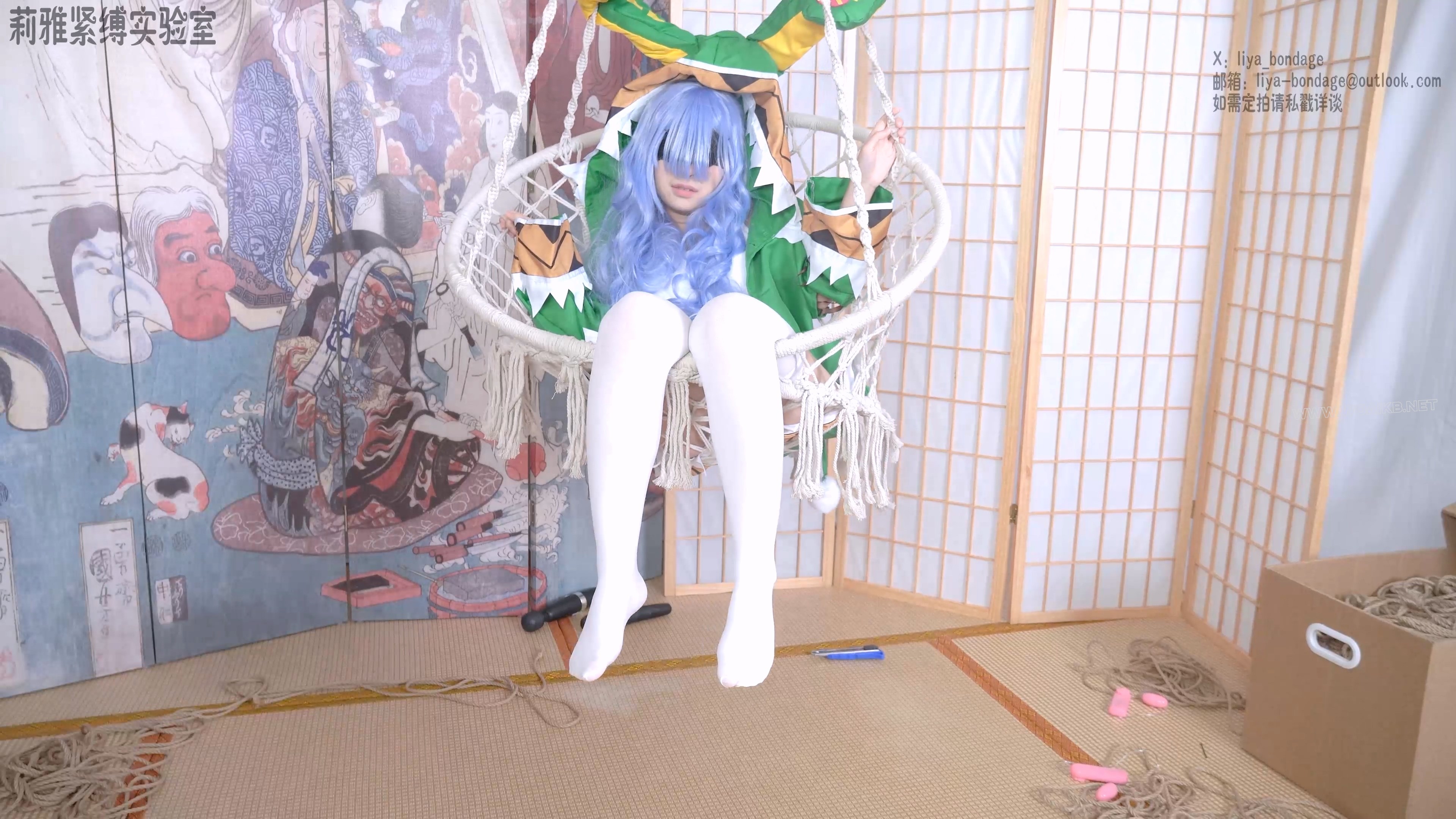TK合法萝莉四糸乃 TKcosplay白丝舔脚碧蓝航线 预览图