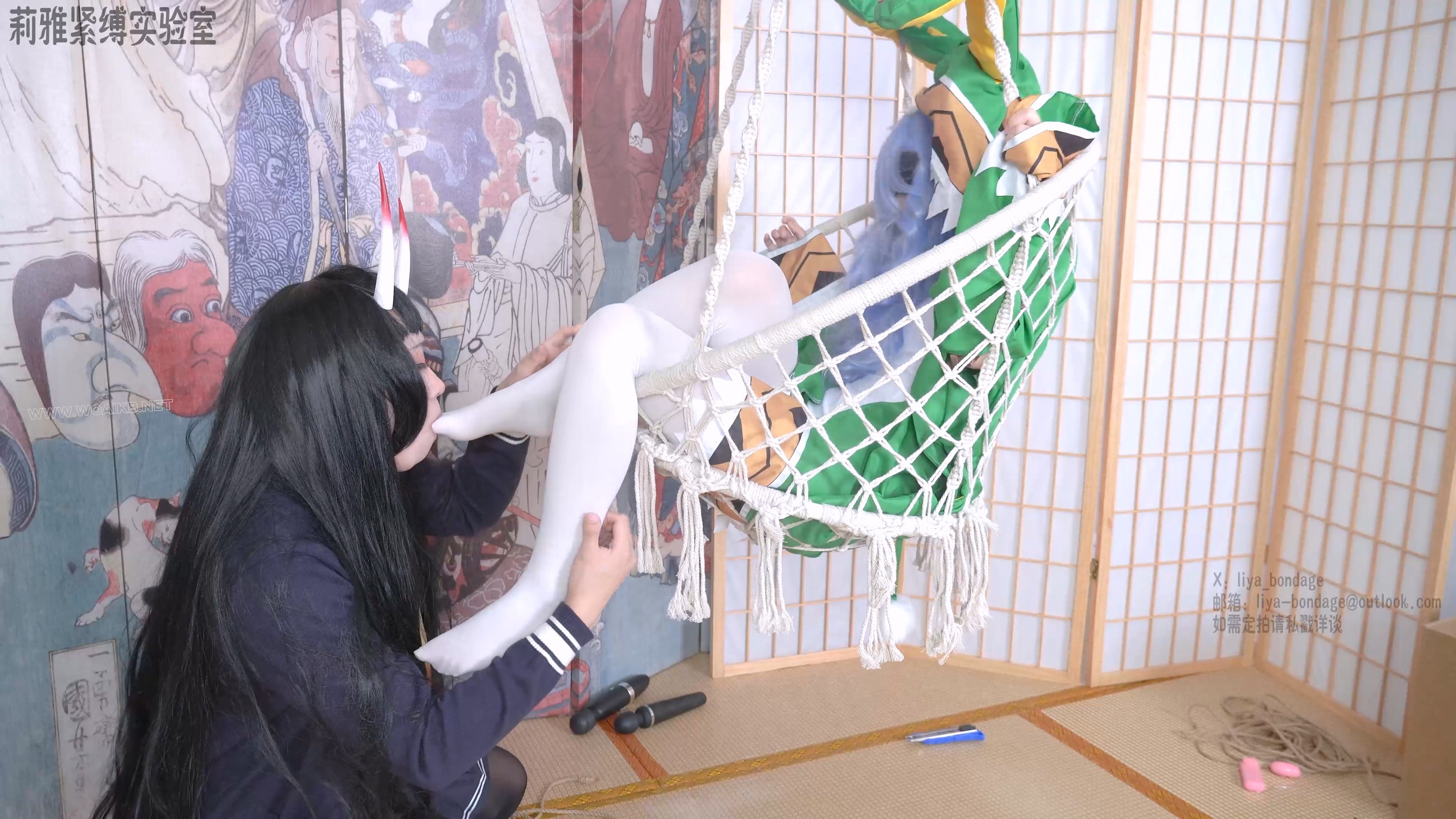 TK合法萝莉四糸乃 TKcosplay白丝舔脚碧蓝航线 预览图
