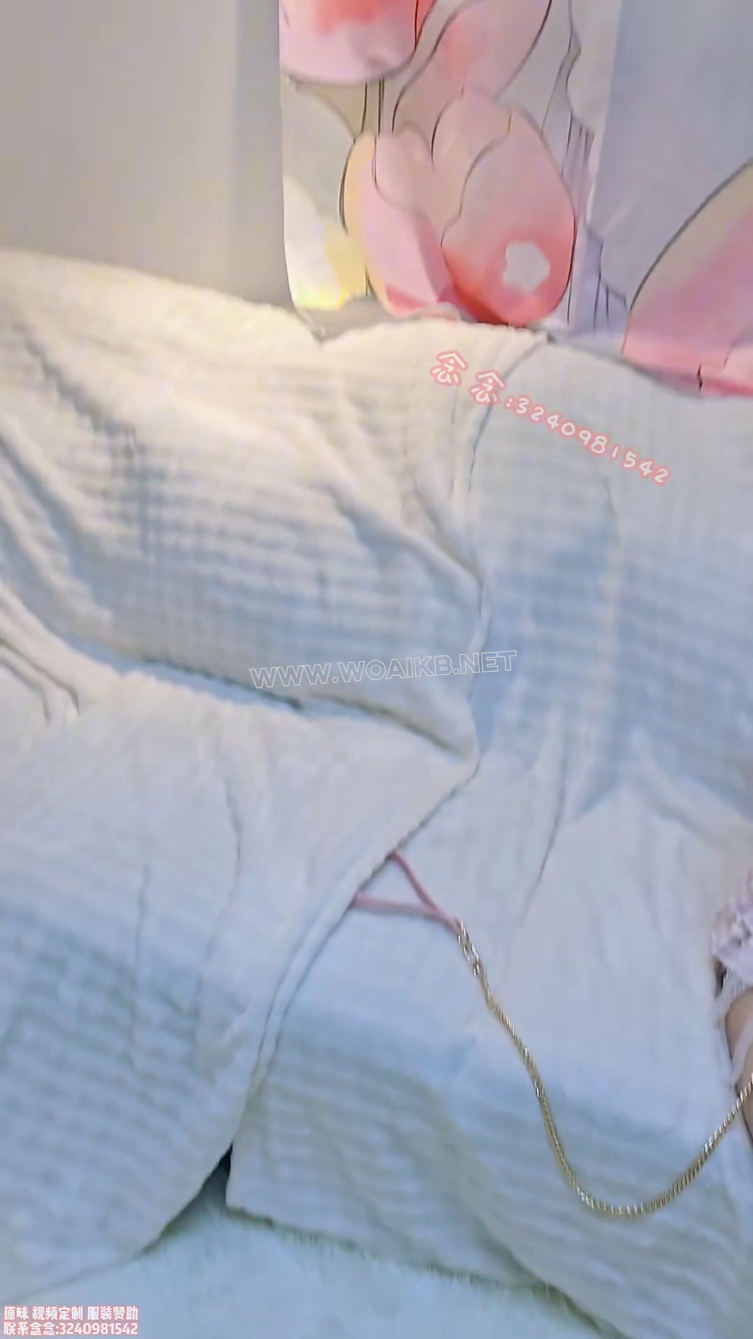 【念念】白靴过膝袜 td放置挣扎 封嘴绑膝盖 鸭子坐 项圈牵引走路 预览图