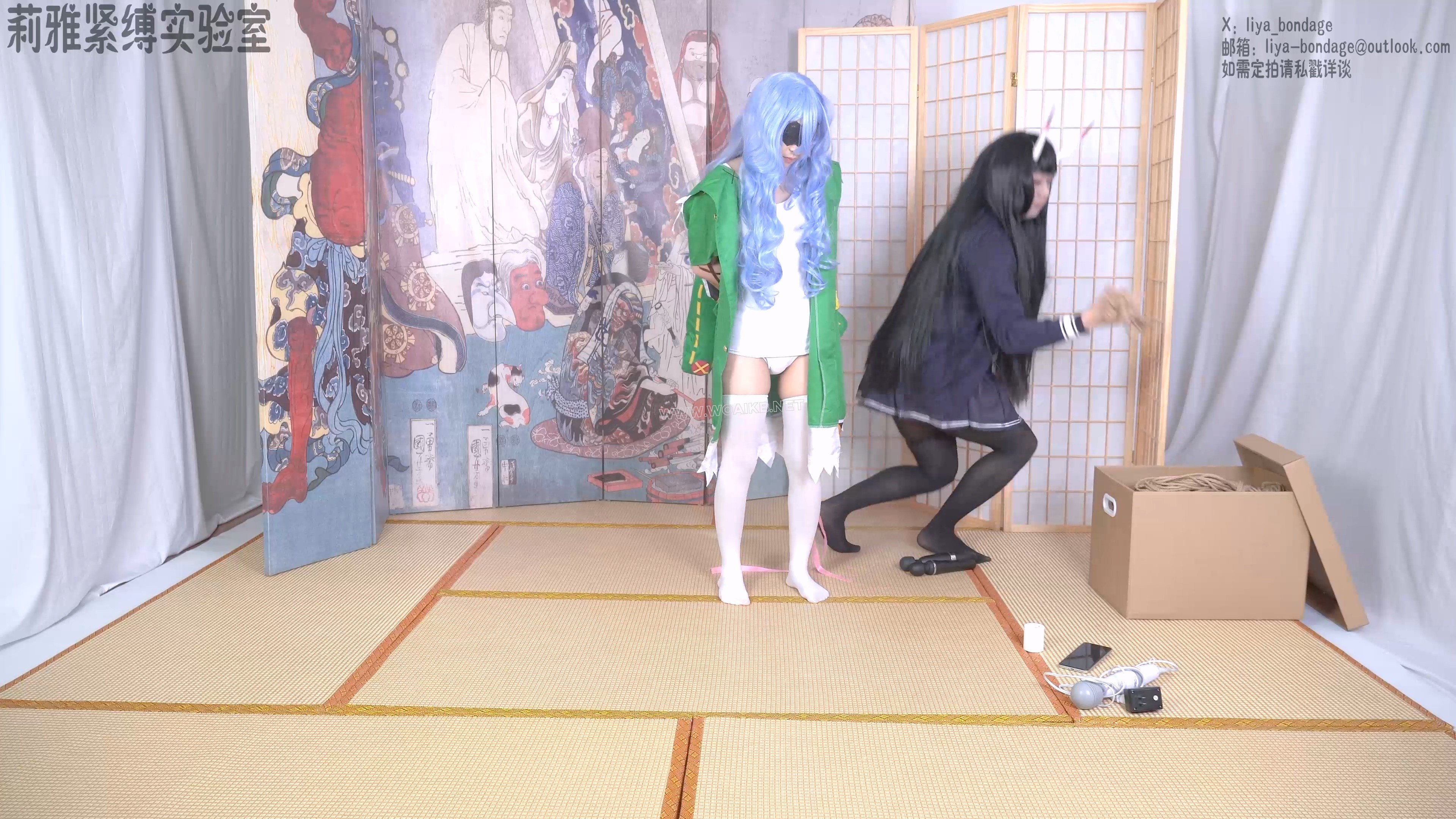 新船入港的欢迎仪式 cosplay紧缚日式棒子蛋蛋强膏单腿吊白丝黑丝碧蓝航线 封面图