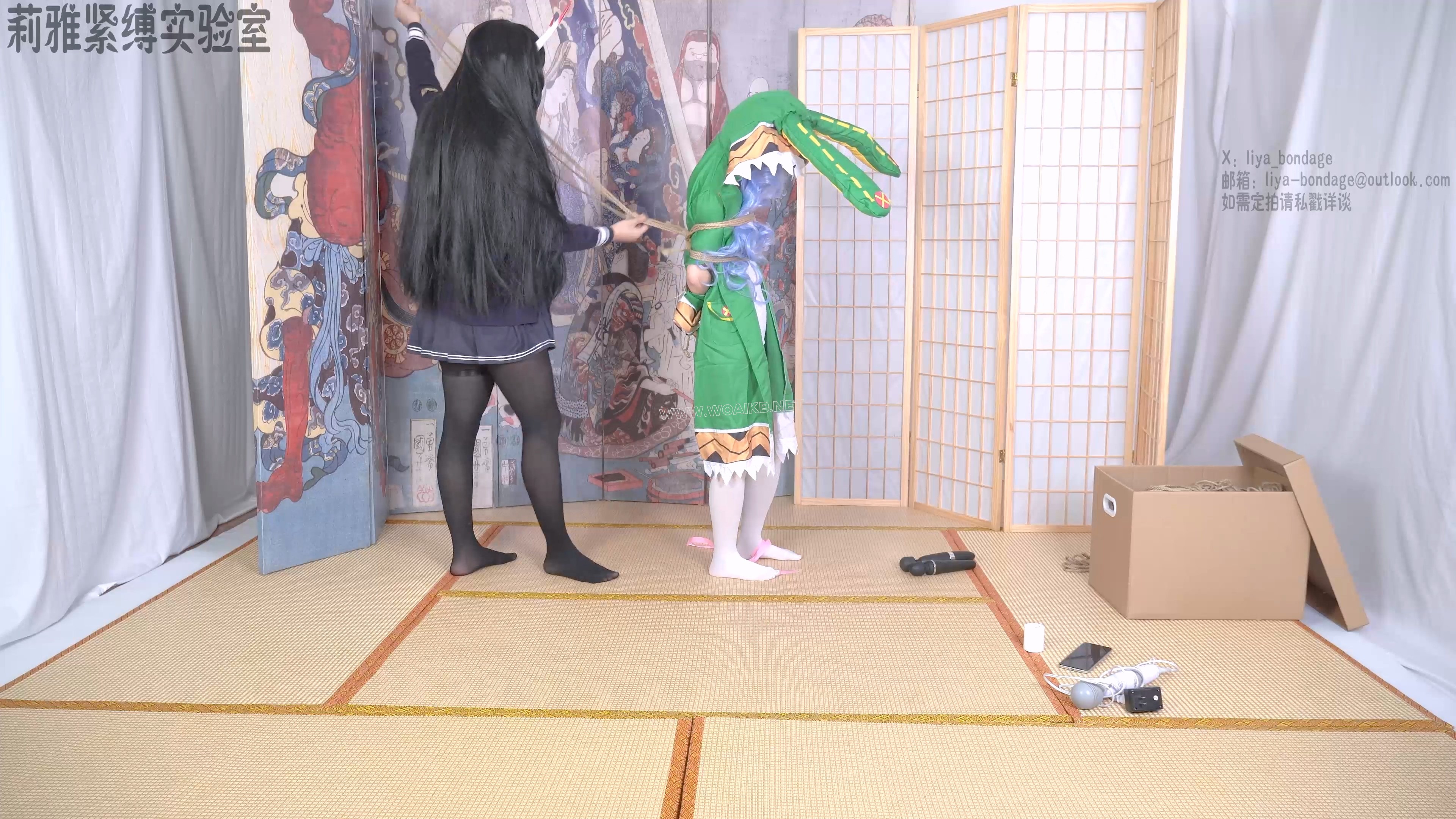新船入港的欢迎仪式 cosplay紧缚日式棒子蛋蛋强膏单腿吊白丝黑丝碧蓝航线 预览图