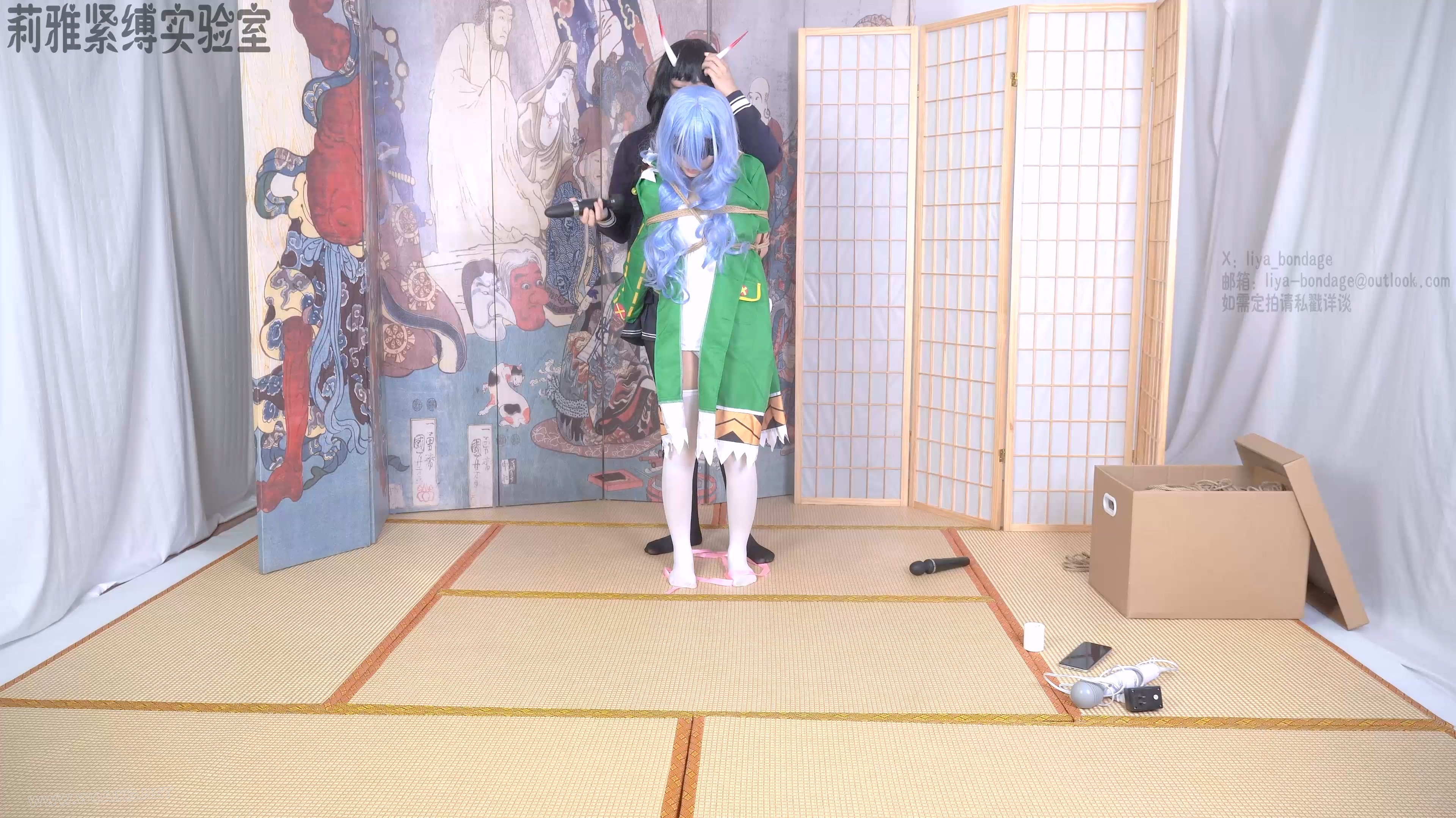 新船入港的欢迎仪式 cosplay紧缚日式棒子蛋蛋强膏单腿吊白丝黑丝碧蓝航线 预览图