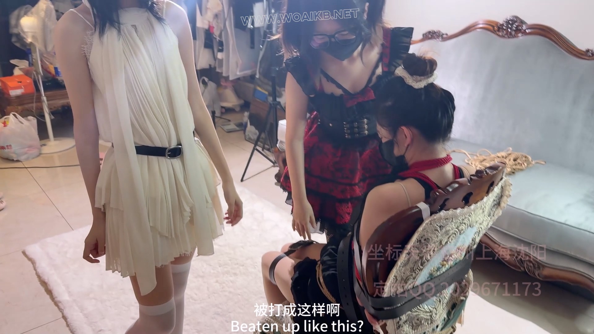 转校生雪儿勾引妙妙的男友，被绑架折磨报复，并策反妙妙跟班咲希试图逃跑，被发现... 预览图