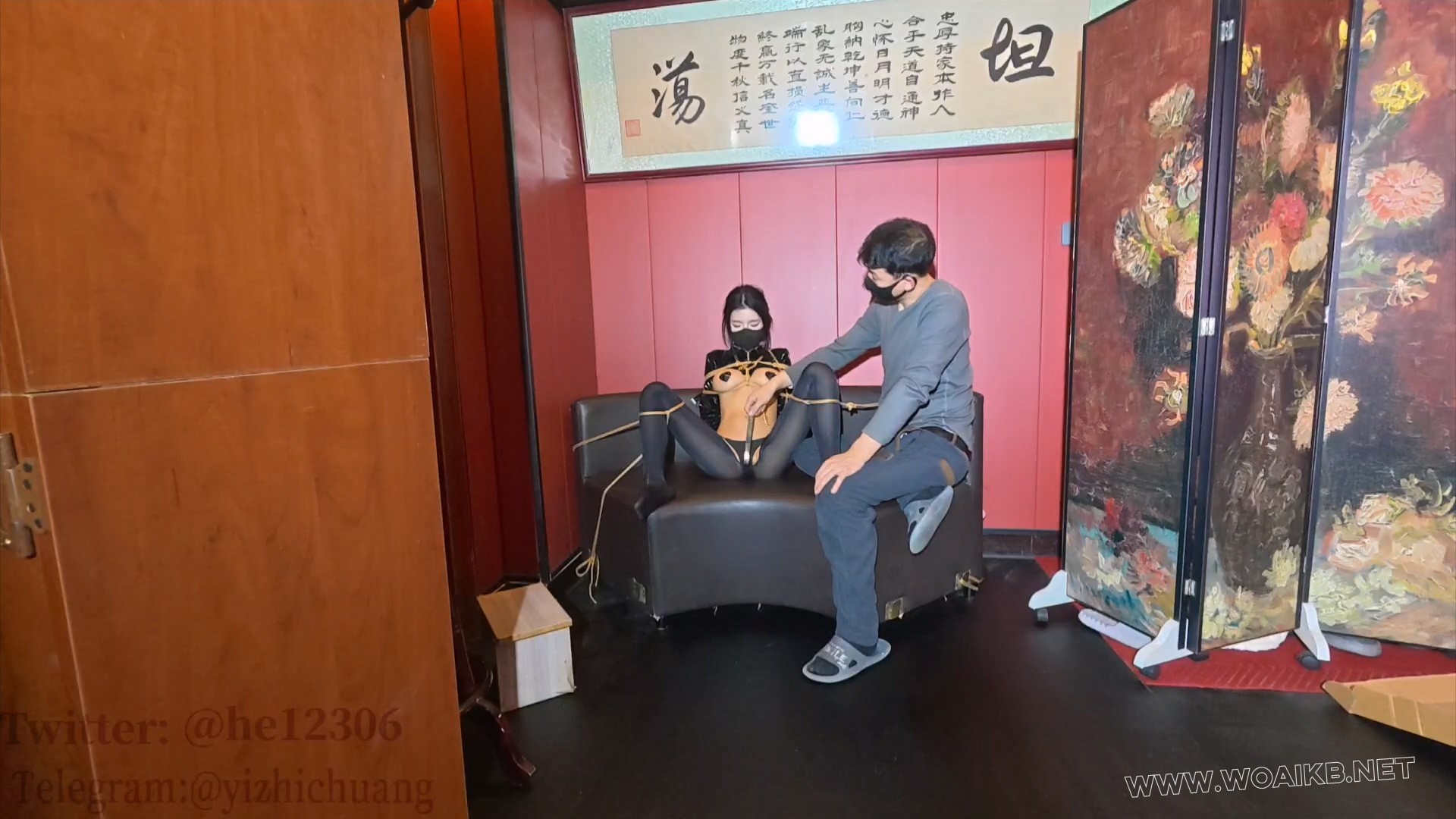 《汤圆-倒数第一的惩罚》剧情向柱子捆绑固定鞭子抽打nue腹震动棒失禁舔niaok9训练... 预览图
