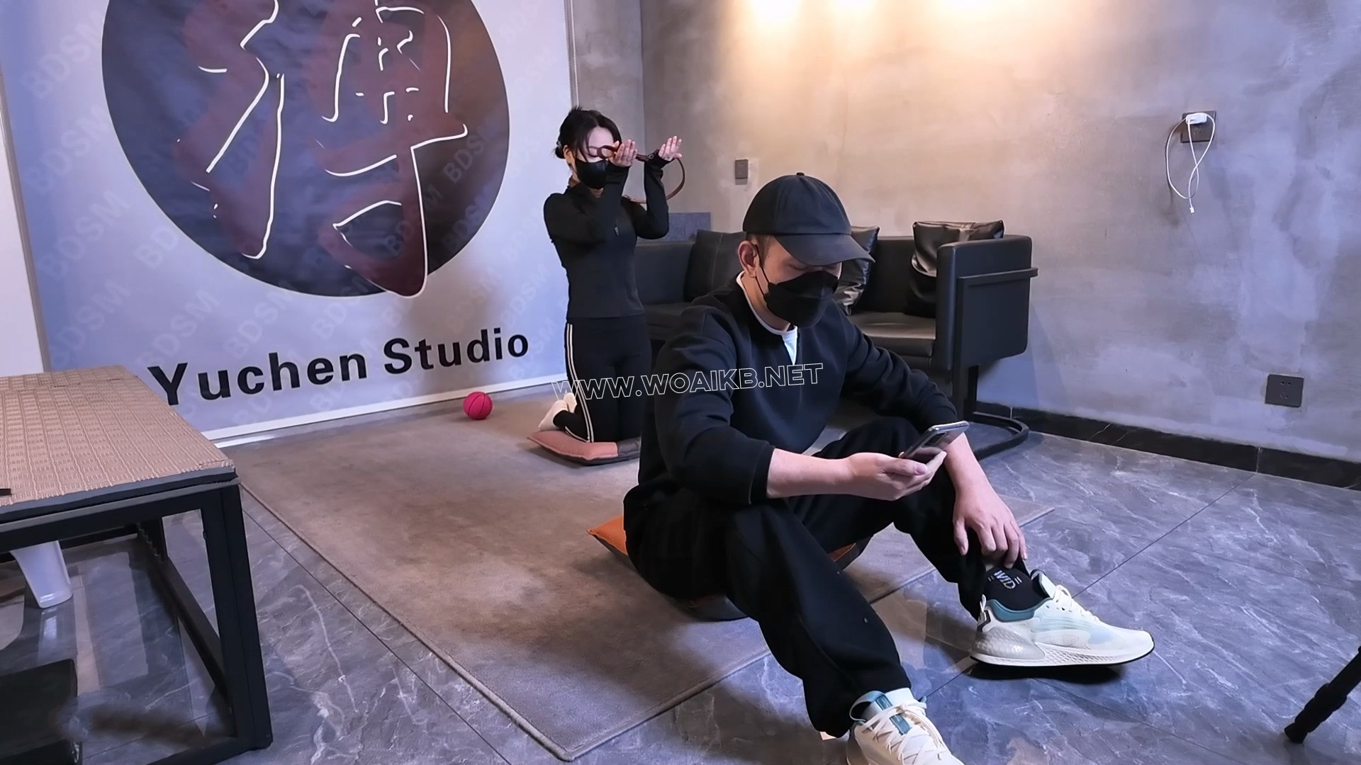 绳艺直播之一只K9的日常 瑜伽裤 K9调教 驷马羞辱 半吊强高 TK加持 粉丝互动 预览图