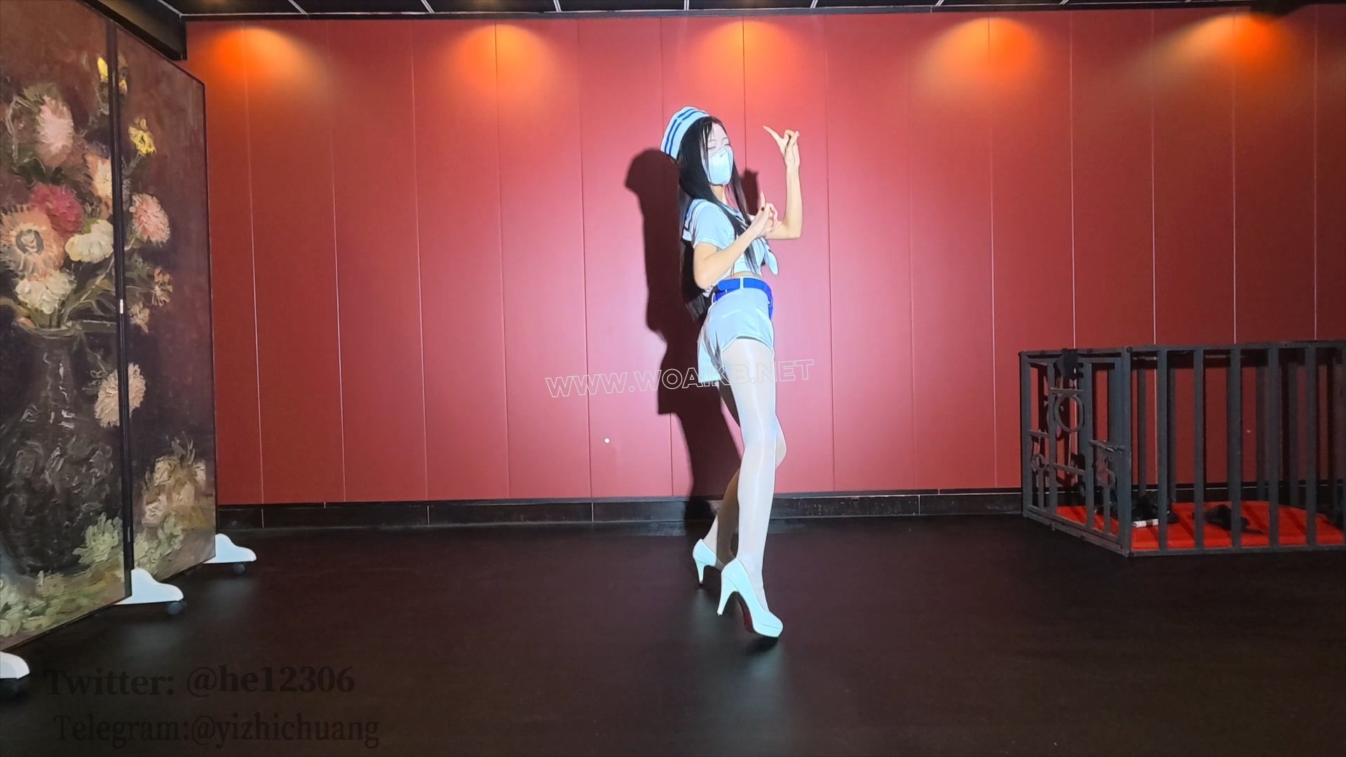 《汤圆》 微剧情女团打歌服舞蹈展示（tara-完全疯了）开腿驷马超长时长放置挣扎口... 预览图