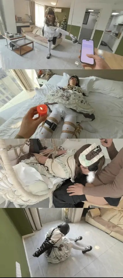 ◤暴走的小萝莉◢温水煮青蛙式的TJ会呈现出什么样的表现 无内白丝 内置震动玩具 电... 封面图