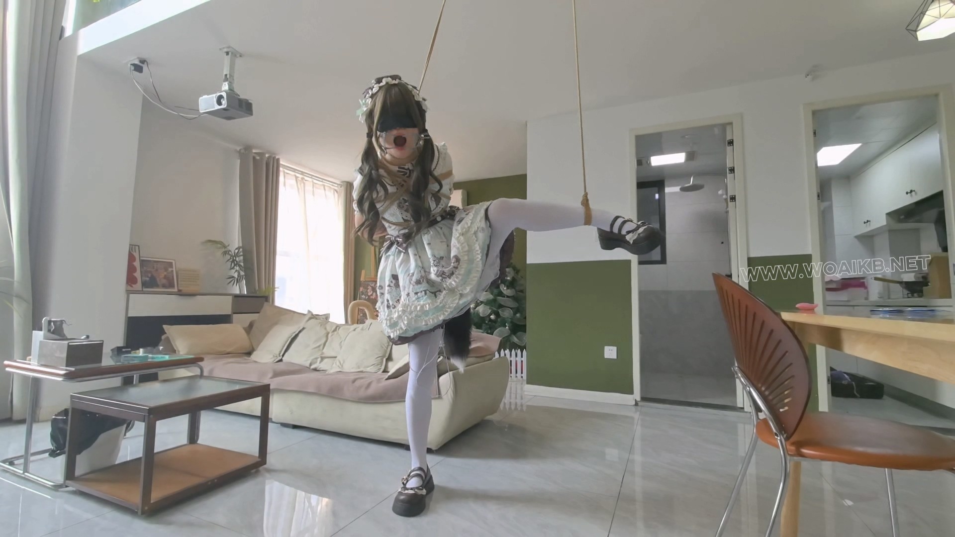 ◤暴走的小萝莉◢温水煮青蛙式的TJ会呈现出什么样的表现 无内白丝 内置震动玩具 电... 预览图