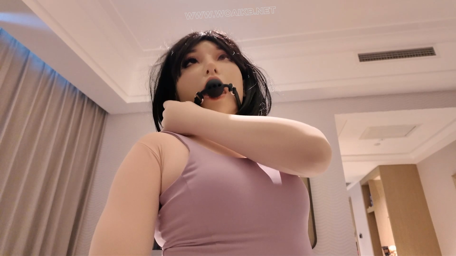 口球面具女------zentai、kigurumi、丝袜、面具 预览图