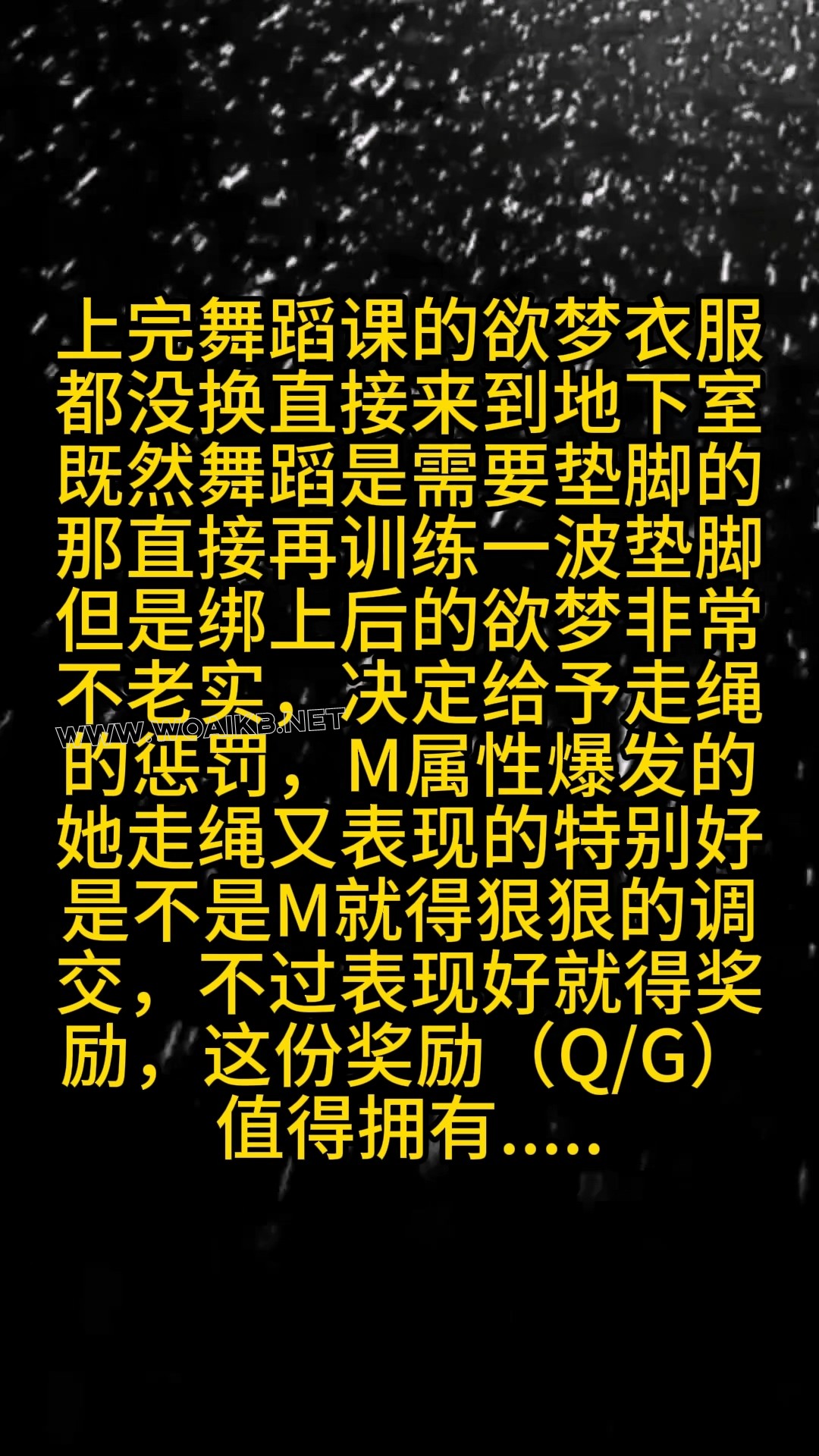 《白丝体操服走绳+金属禁锢131》上集 封面图