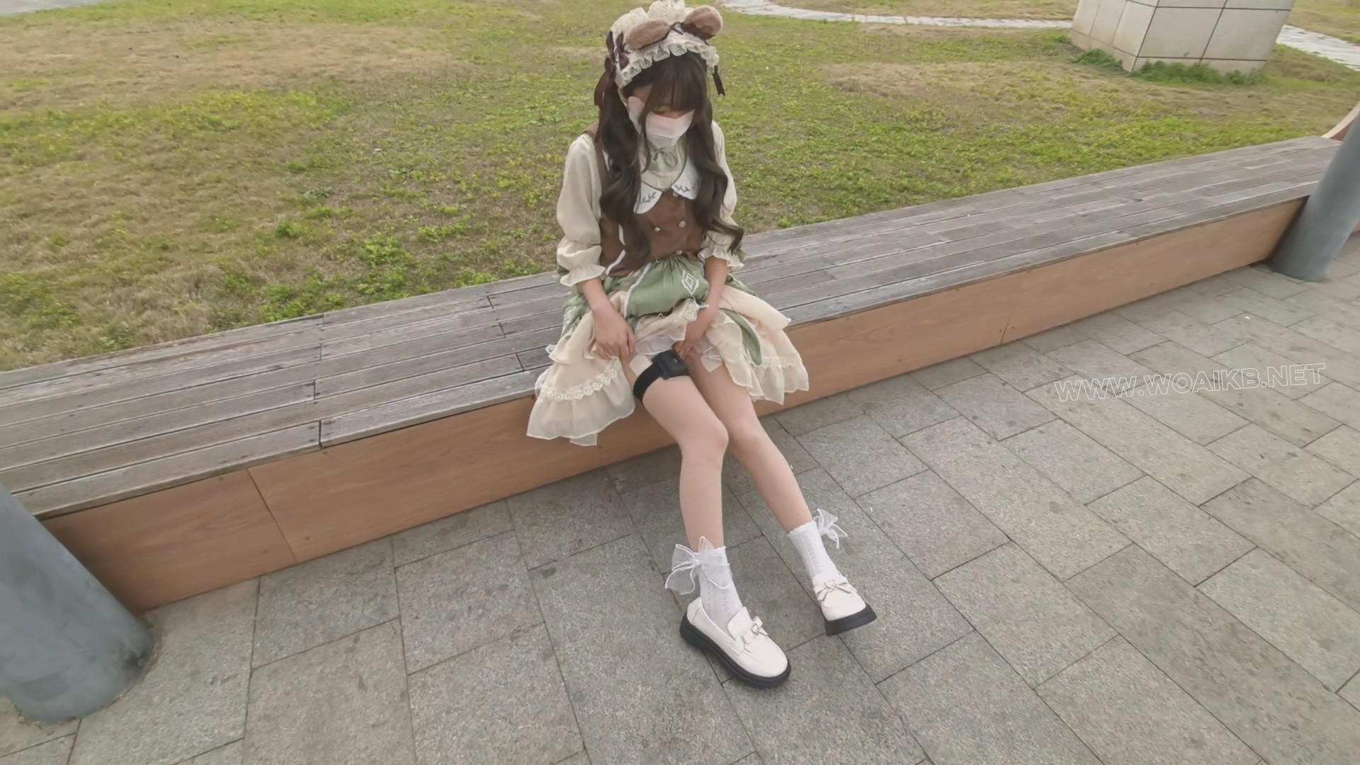 ◤暴走的小萝莉◢ 瞧把我M调成什么骚样了 内裤堵嘴封嘴 波波贝 电击器户外羞耻强高 预览图