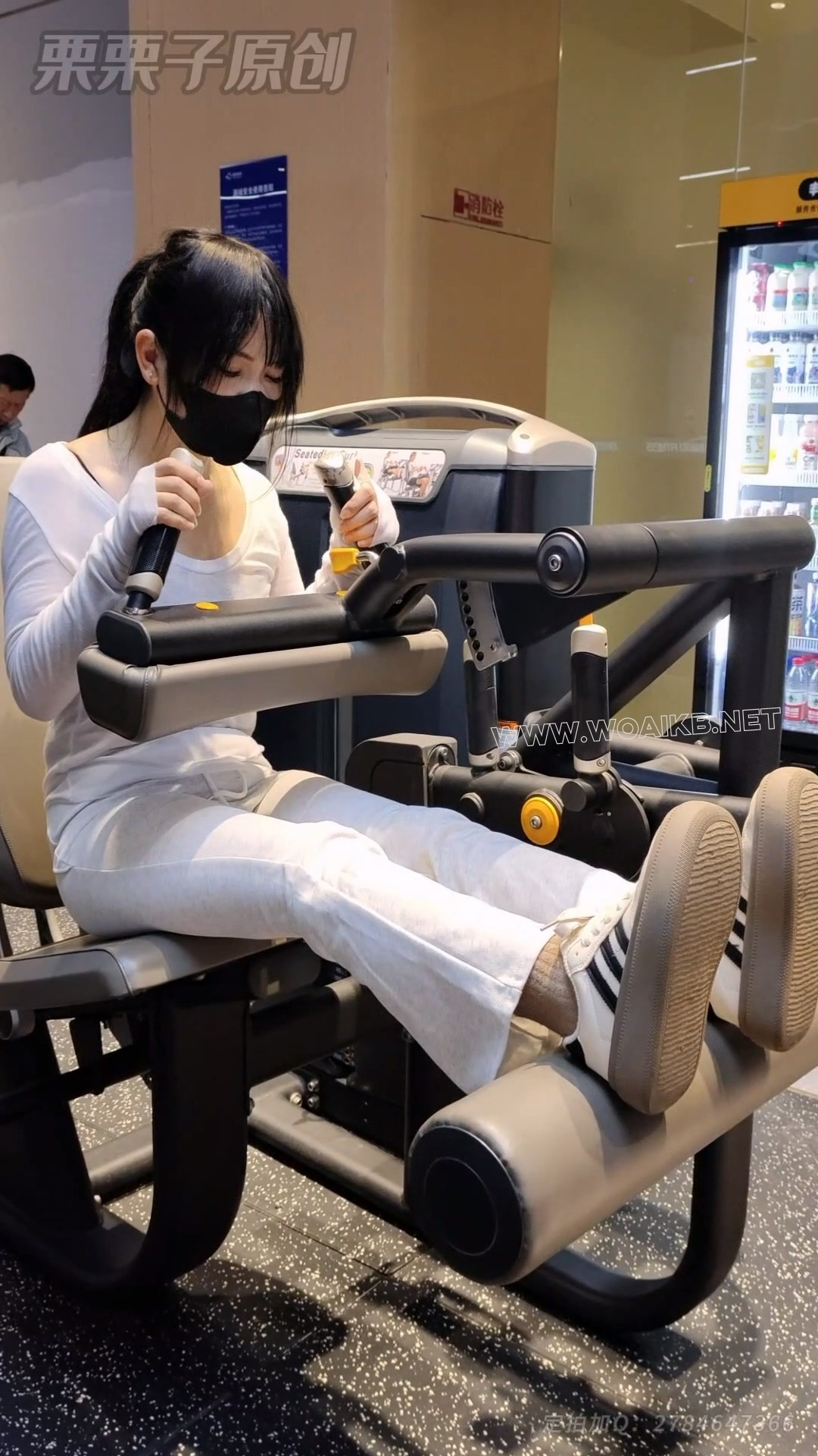 《被强制的妹妹 03》 户外强高、健身房调教、健身房强高、假丁丁、瑜伽裤、反复强高 预览图