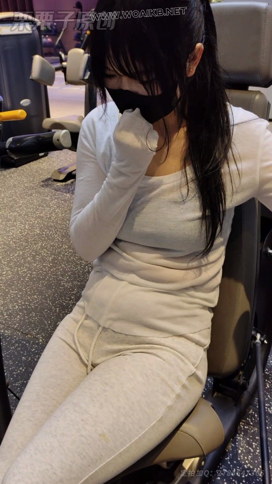 《被强制的妹妹 03》 户外强高、健身房调教、健身房强高、假丁丁、瑜伽裤、反复强高 预览图