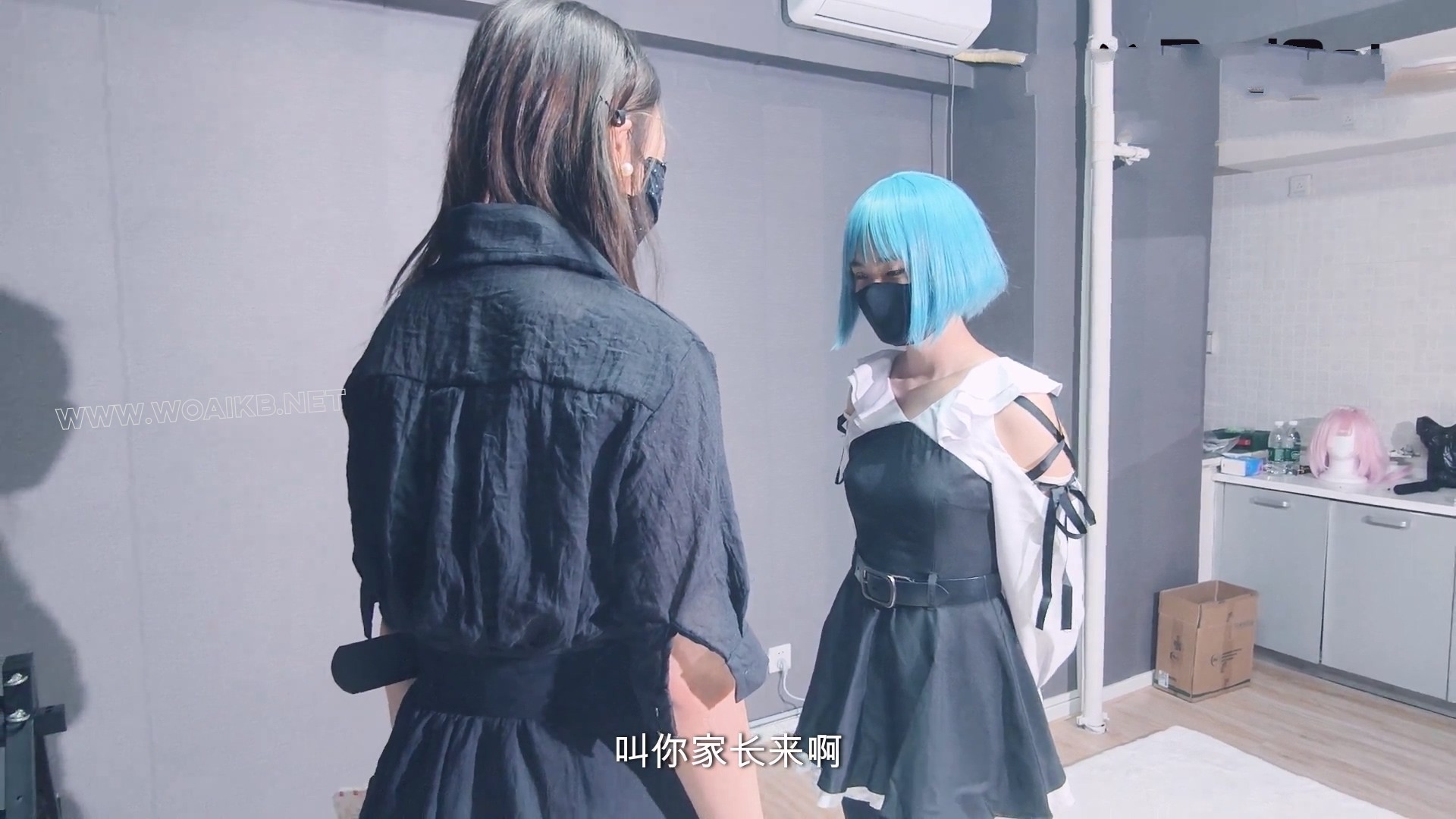 【班主任时汐严厉管教叛逆女学生依依】【女女剧情 强迫管教 精彩对话 单腿吊缚 金... 封面图