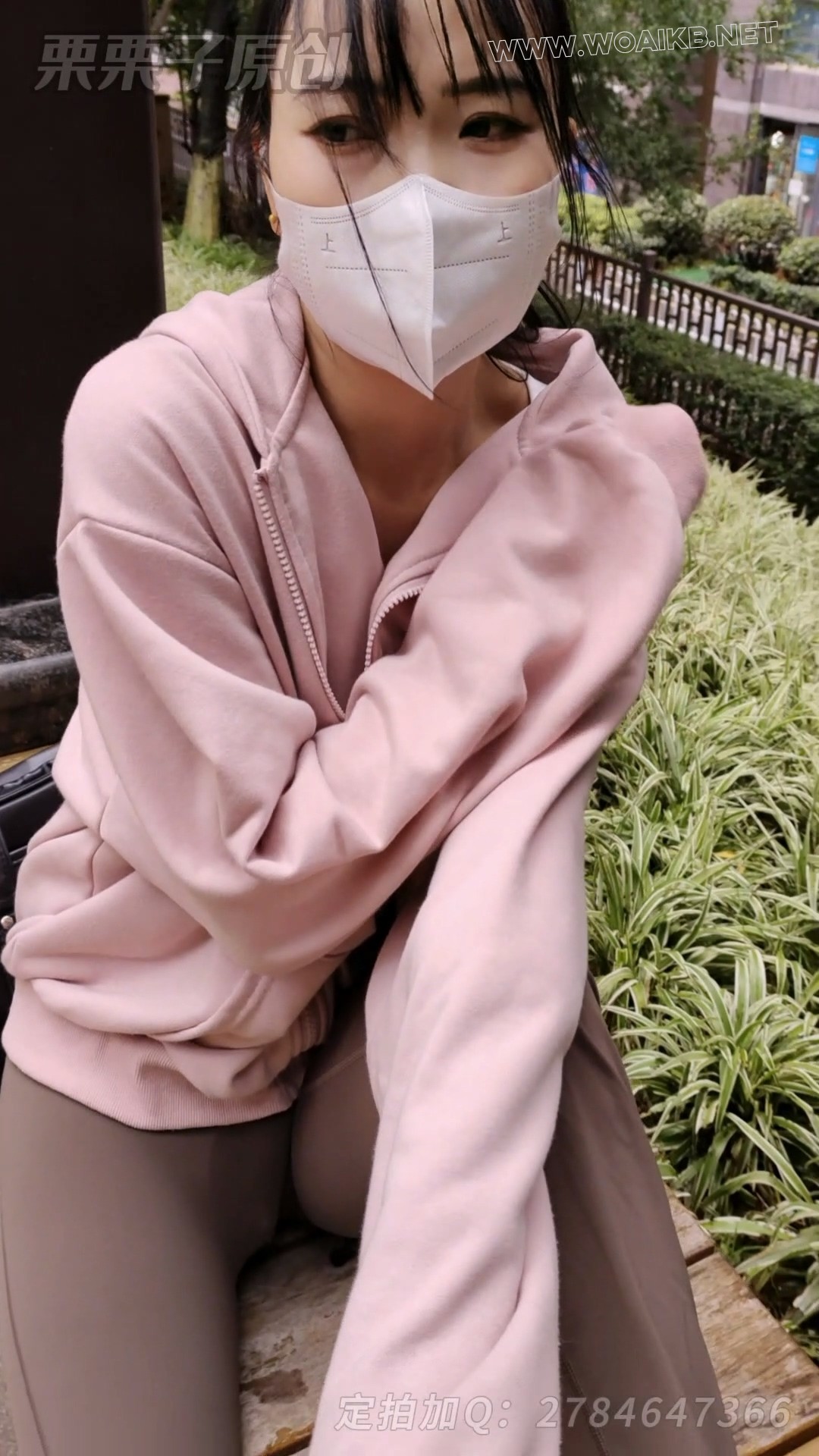 《搔首弄姿的女网红 02》 户外强高、户外调教、商场强高、公园强高、商业街强高、... 预览图