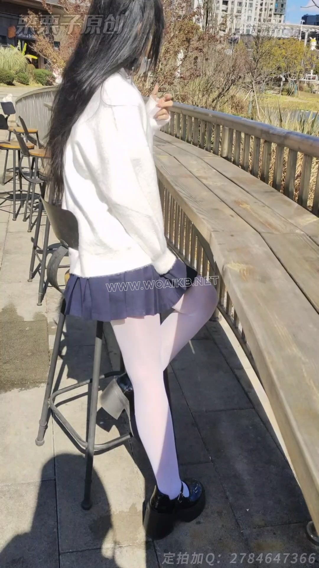 《被强制的妹妹 05》 户外强高、户外调教、公园强高、户外失禁、假丁丁、jk、白丝... 预览图