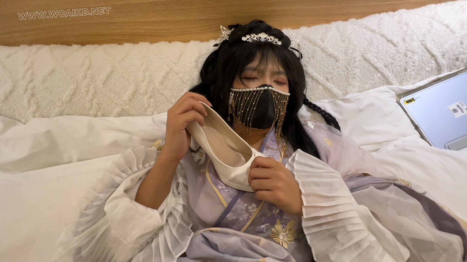 桃花魏晋汉服惨遭客户囚禁捆绑 预览图