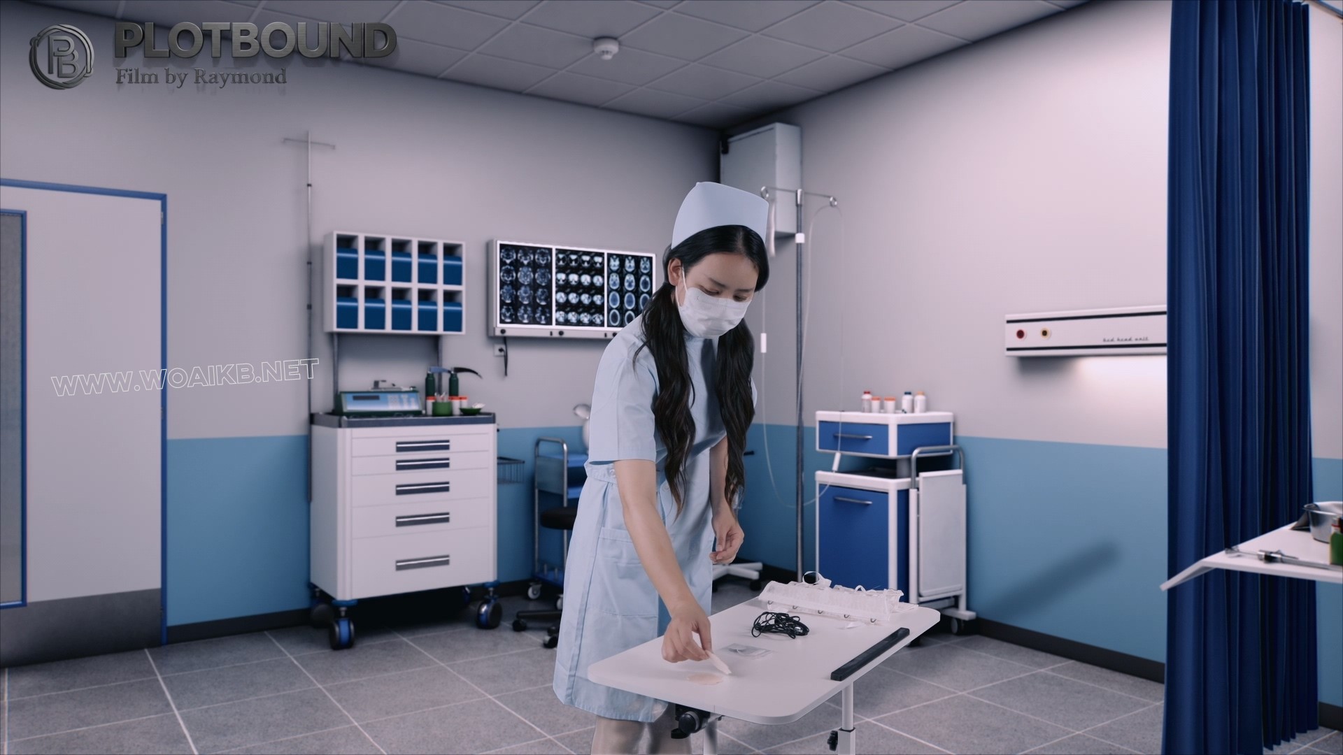 SM医院小优的新岗位（拘束服务onebarprison电击胸贴电击G塞遥控电击五感封闭放置独... 封面图