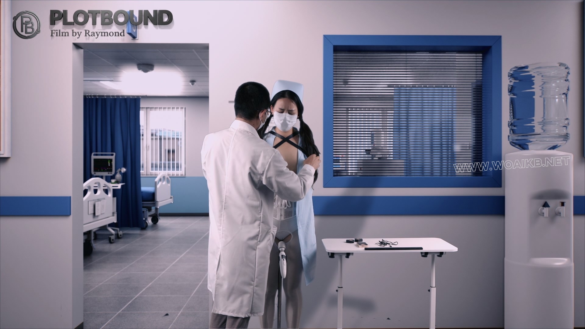 SM医院小优的新岗位（拘束服务onebarprison电击胸贴电击G塞遥控电击五感封闭放置独... 预览图