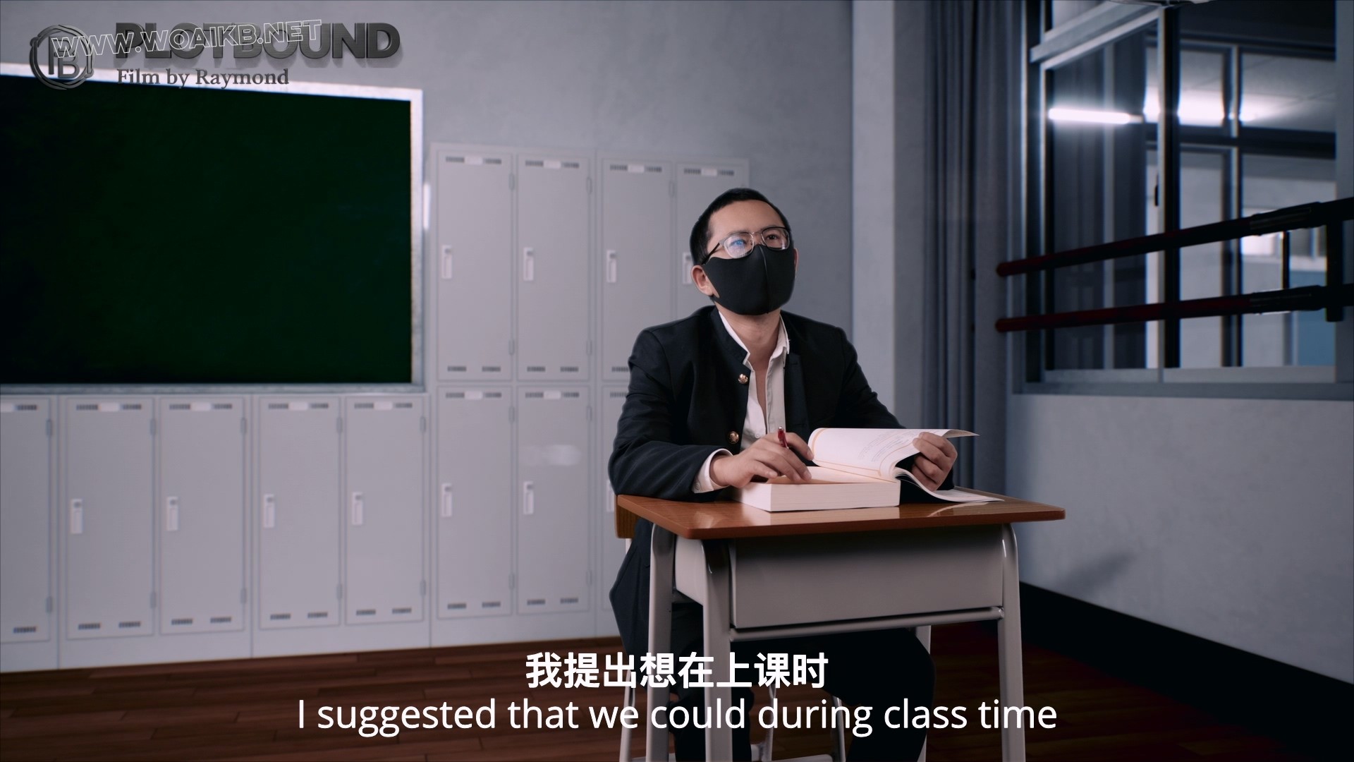 （精品剧情）校花同学和她的老师妈妈6课堂上的调教，男厕里的放置 预览图